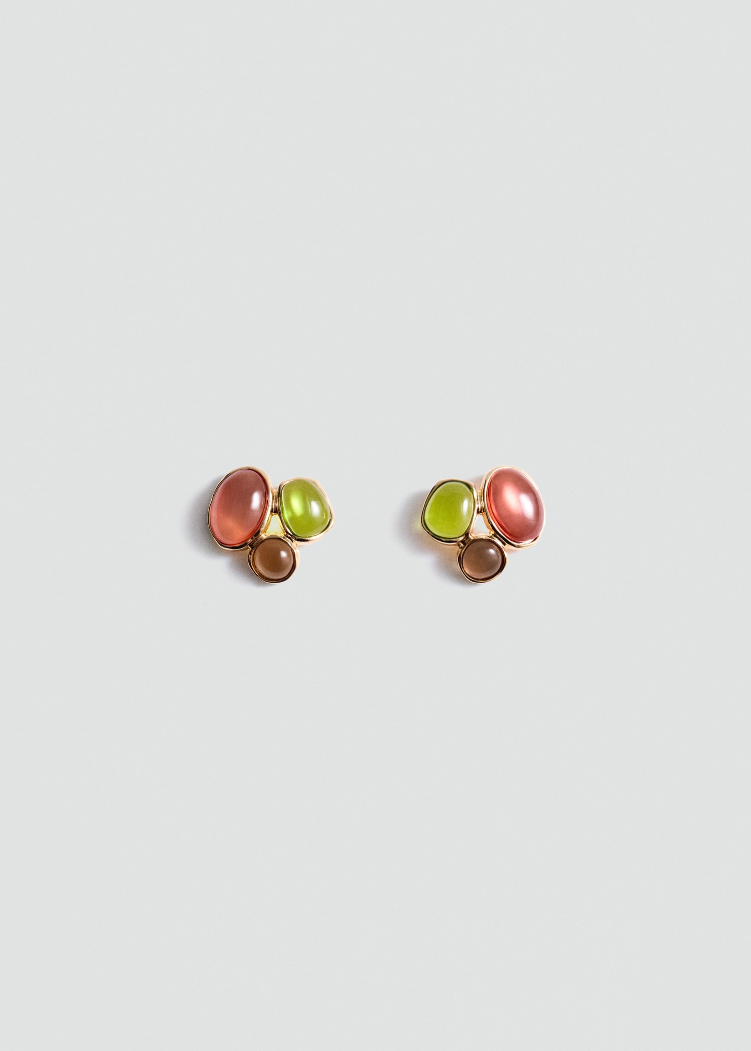 Pendientes piedras combinadas - Artículo sin modelo