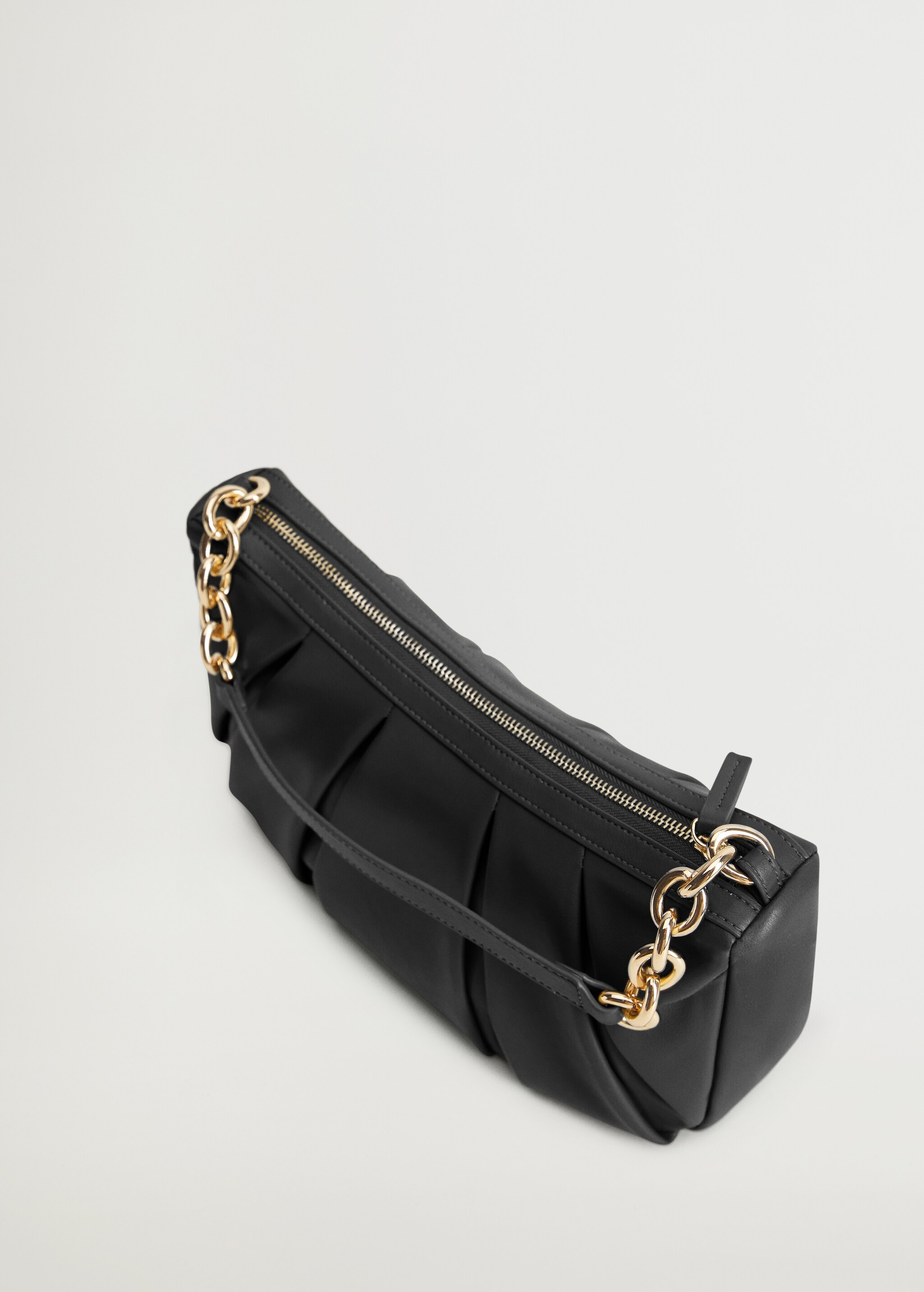 Bolso baguette plisado - Plano medio