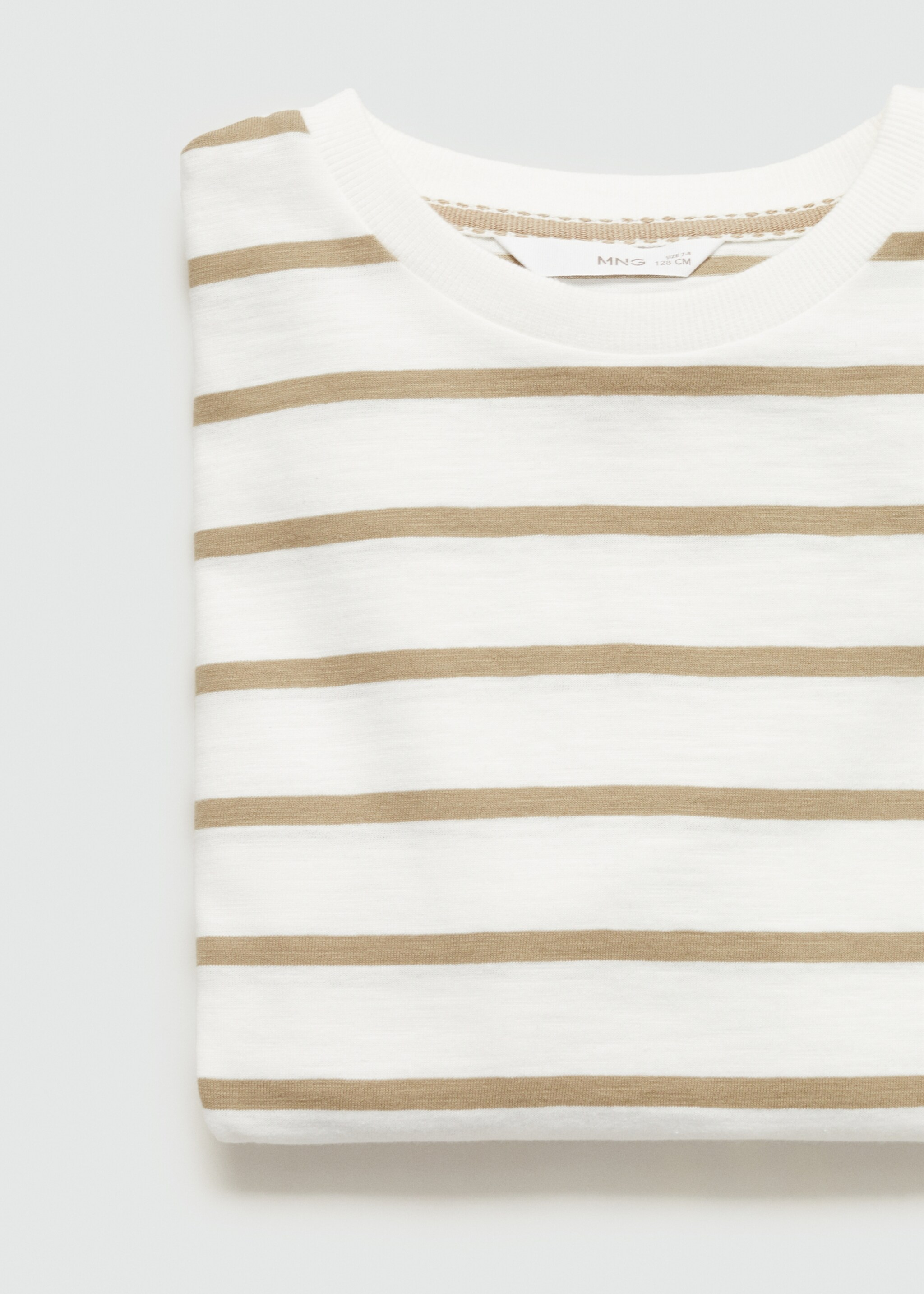 Gestreiftes Baumwoll-Shirt - Detail des Artikels 0