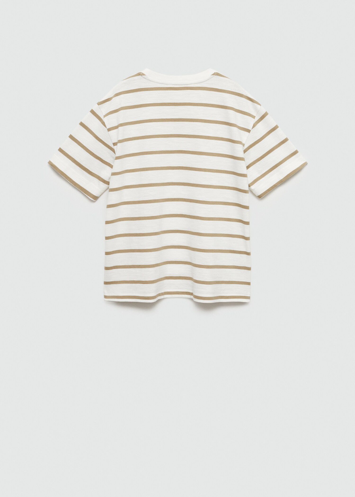Camiseta algodón rayas - Reverso del artículo