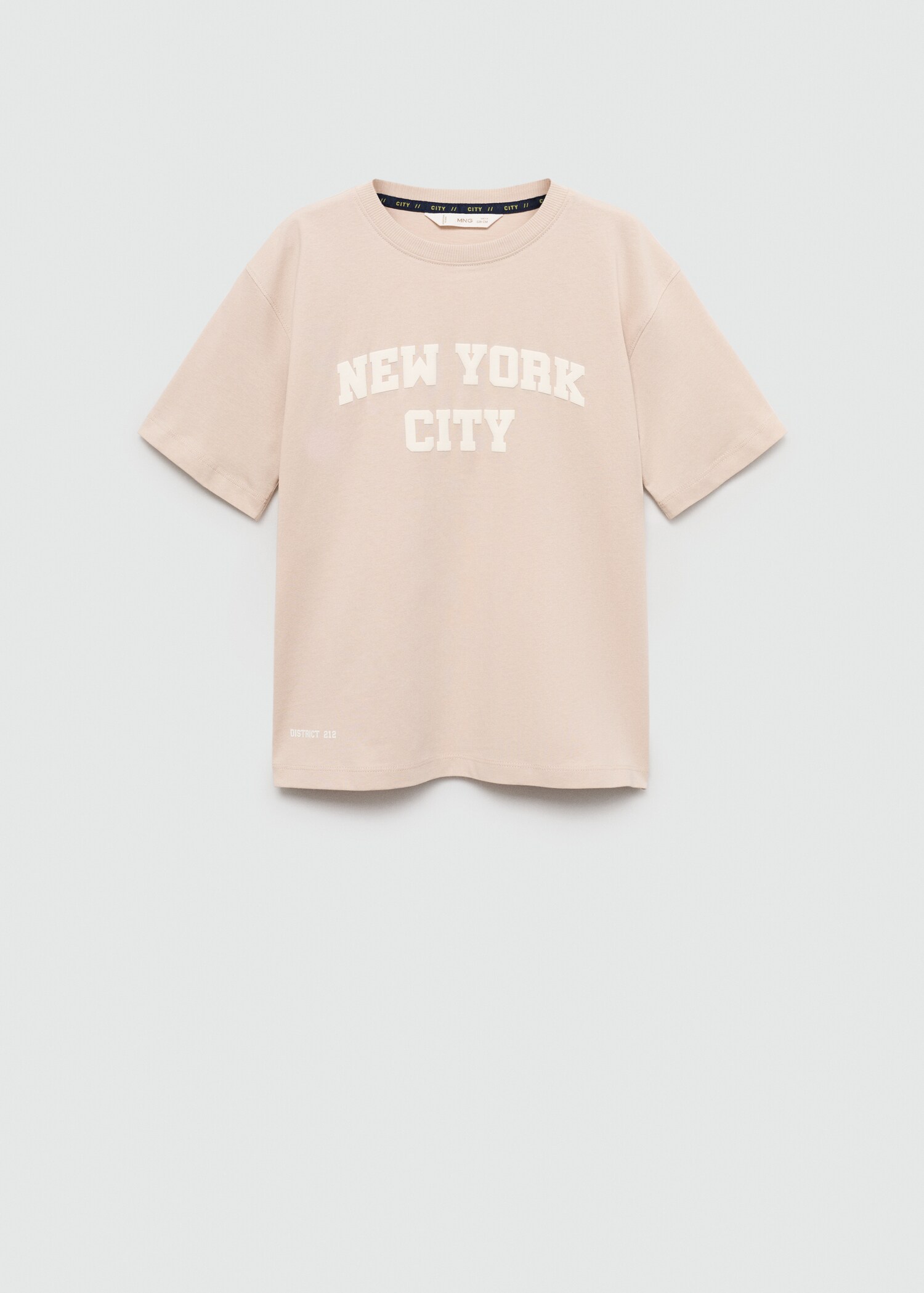 Printed cotton-blend T-shirt - Article without model