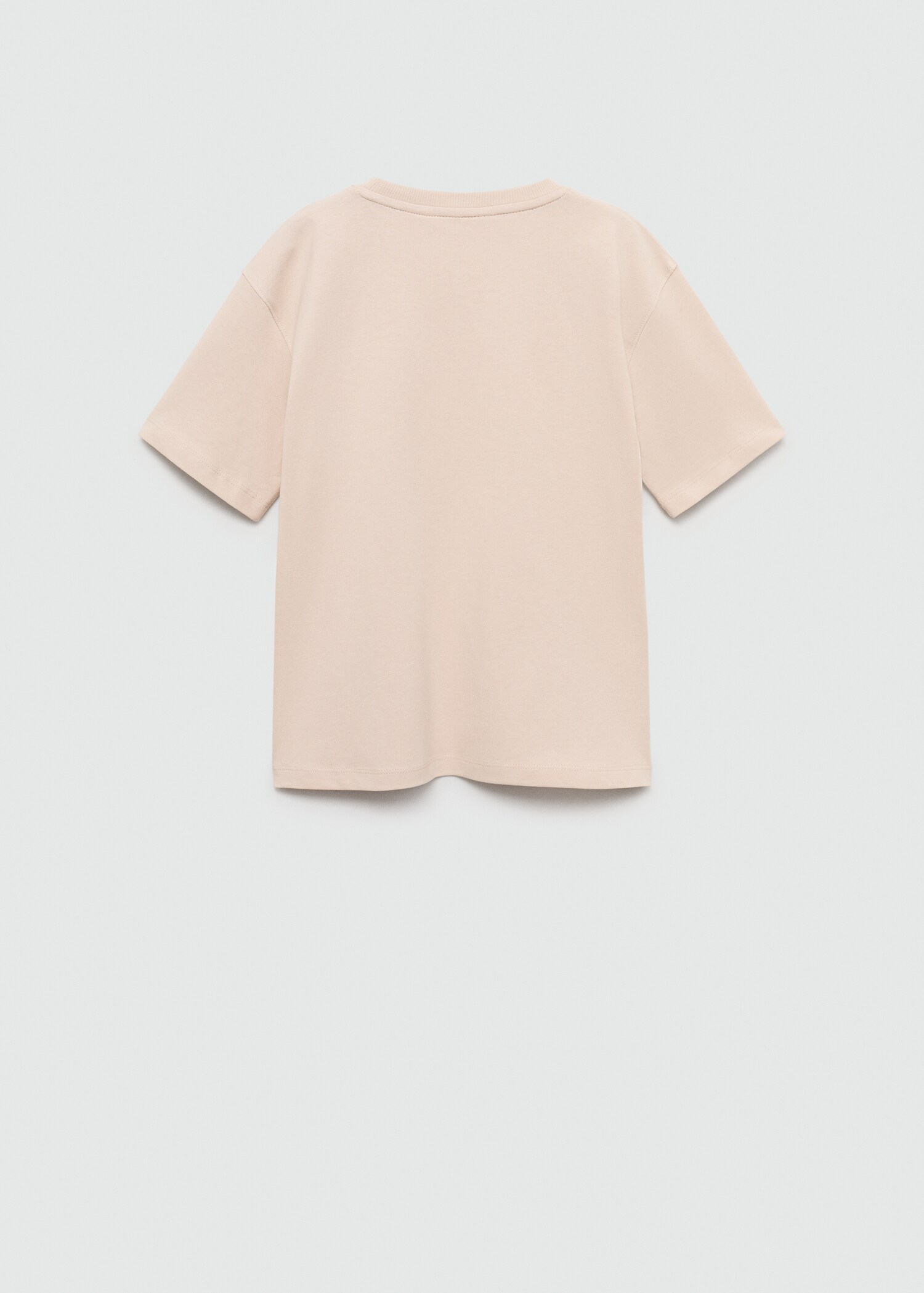Printed cotton-blend T-shirt - Reverse of the article