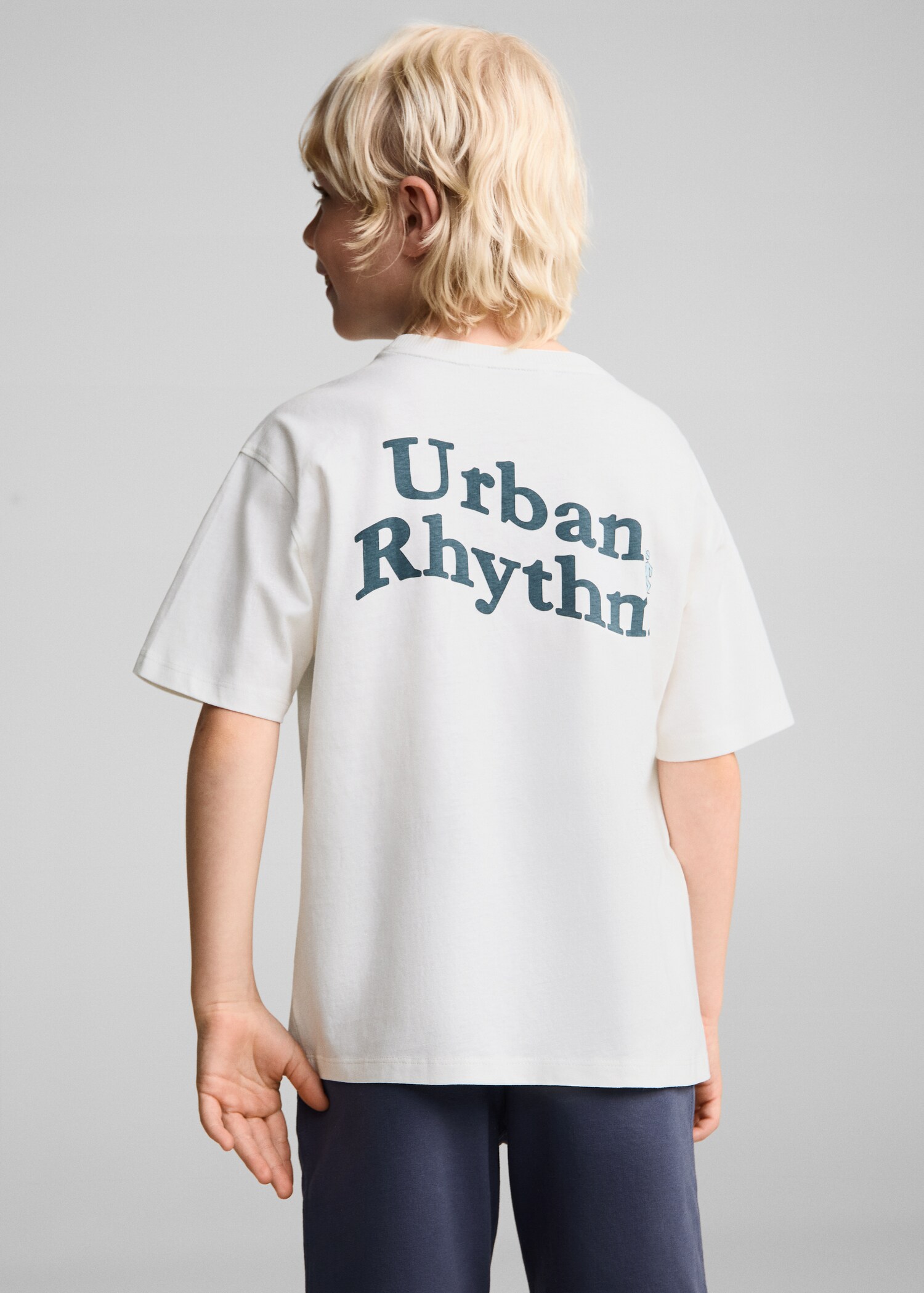 Camiseta estampada algodón - Reverso del artículo