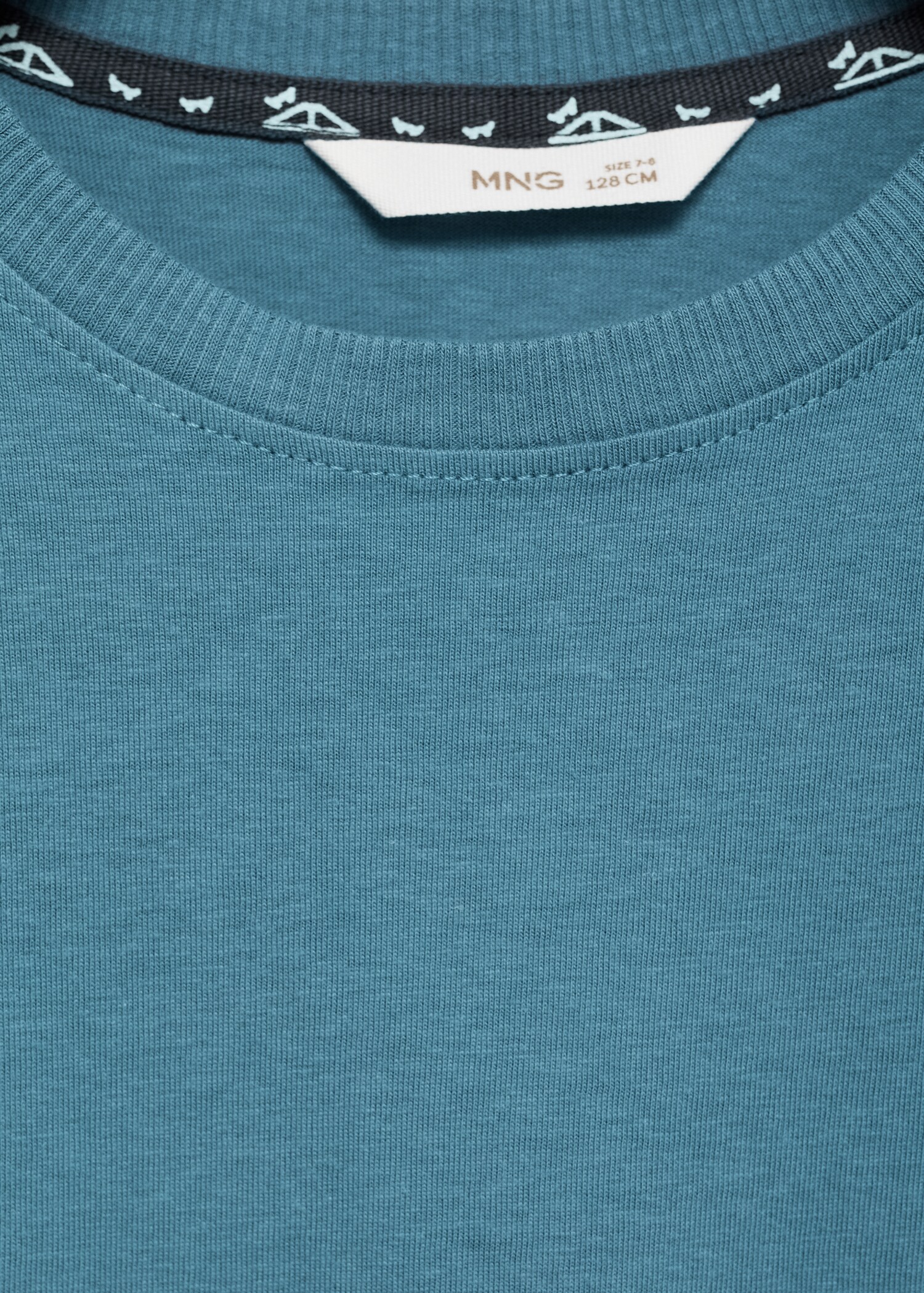 Bedrucktes Baumwoll-T-Shirt - Detail des Artikels 8