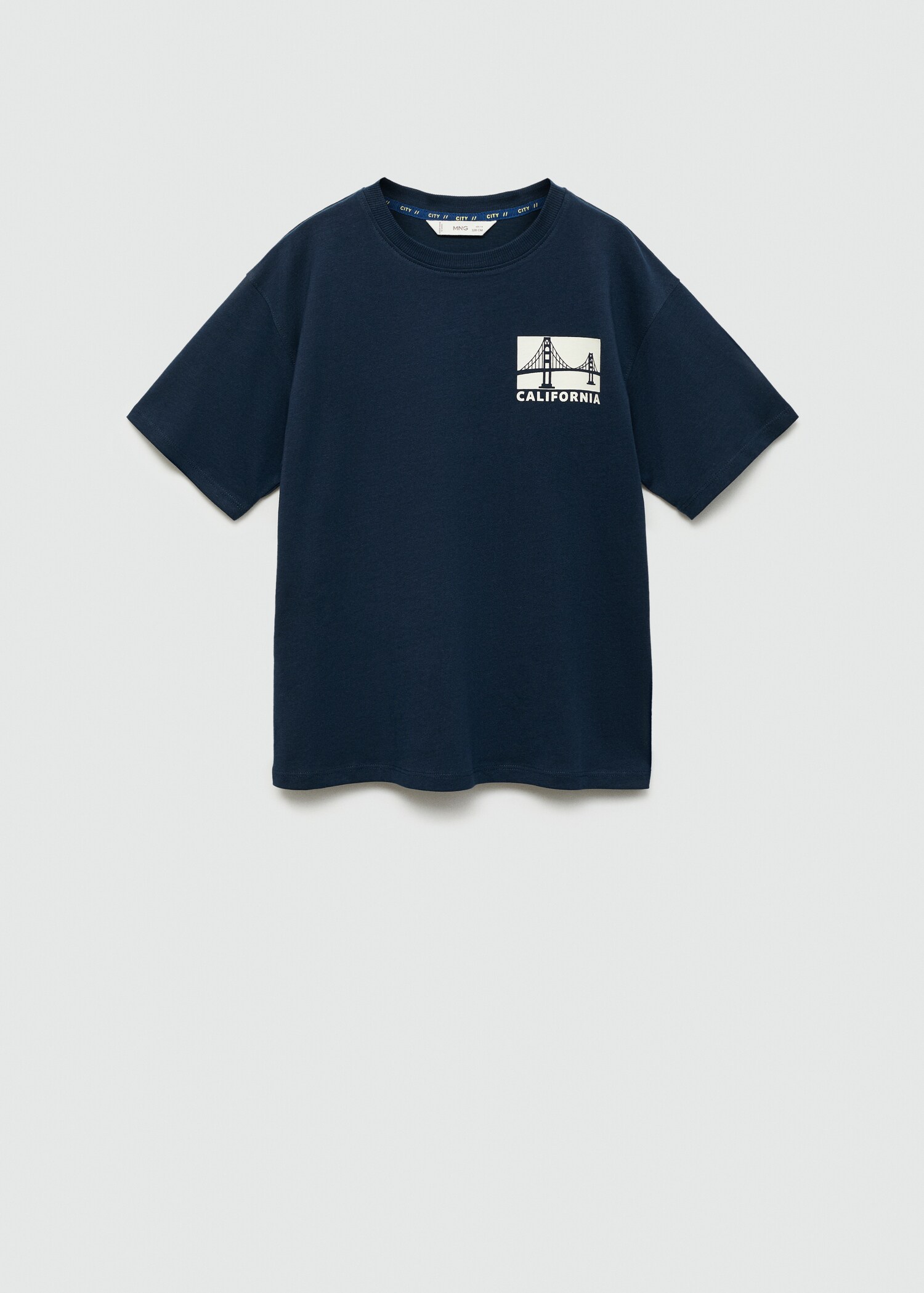 Bedrucktes Baumwoll-T-Shirt - Artikel ohne Model