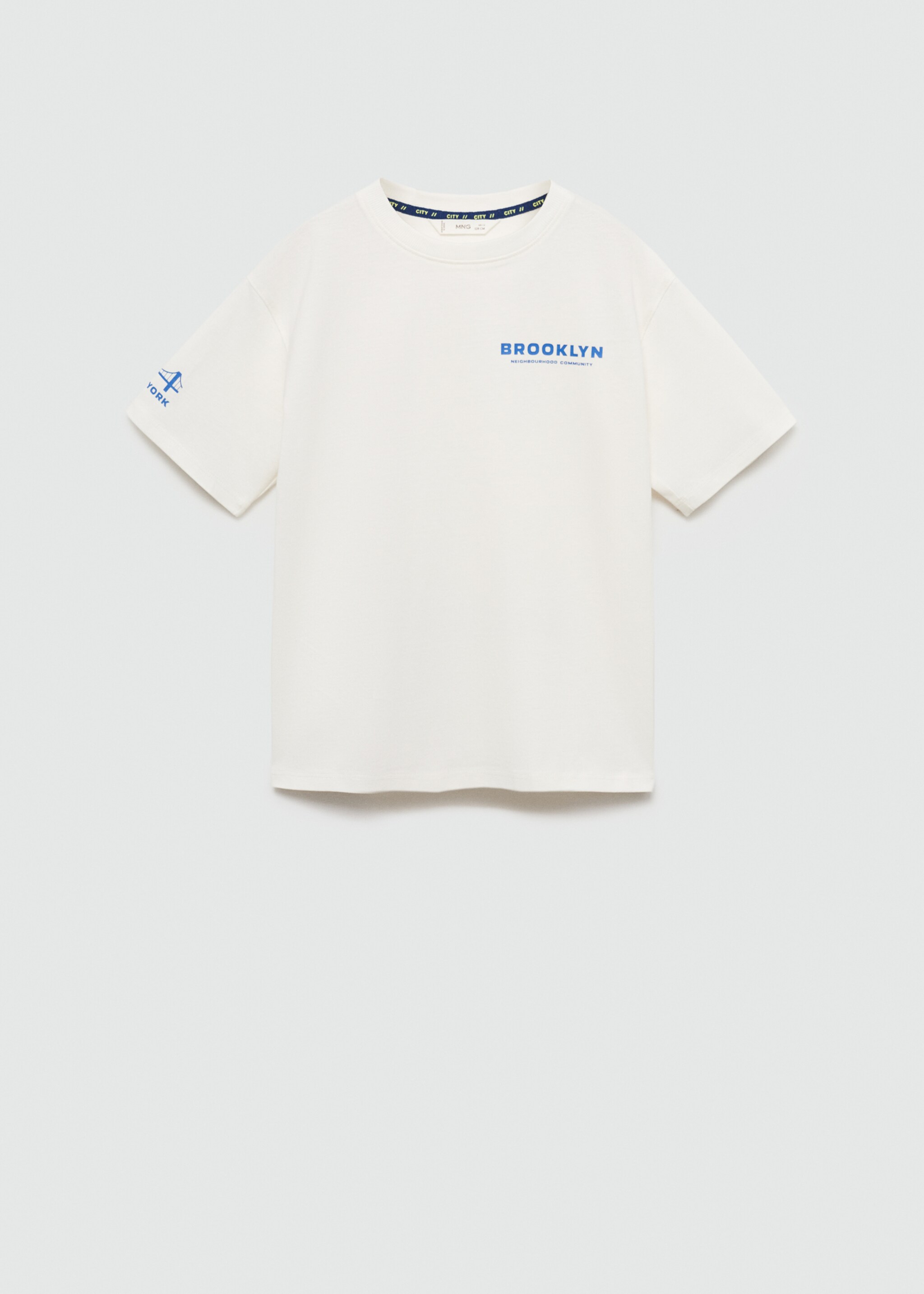 Katoenen T-shirt met print - Artikel zonder model