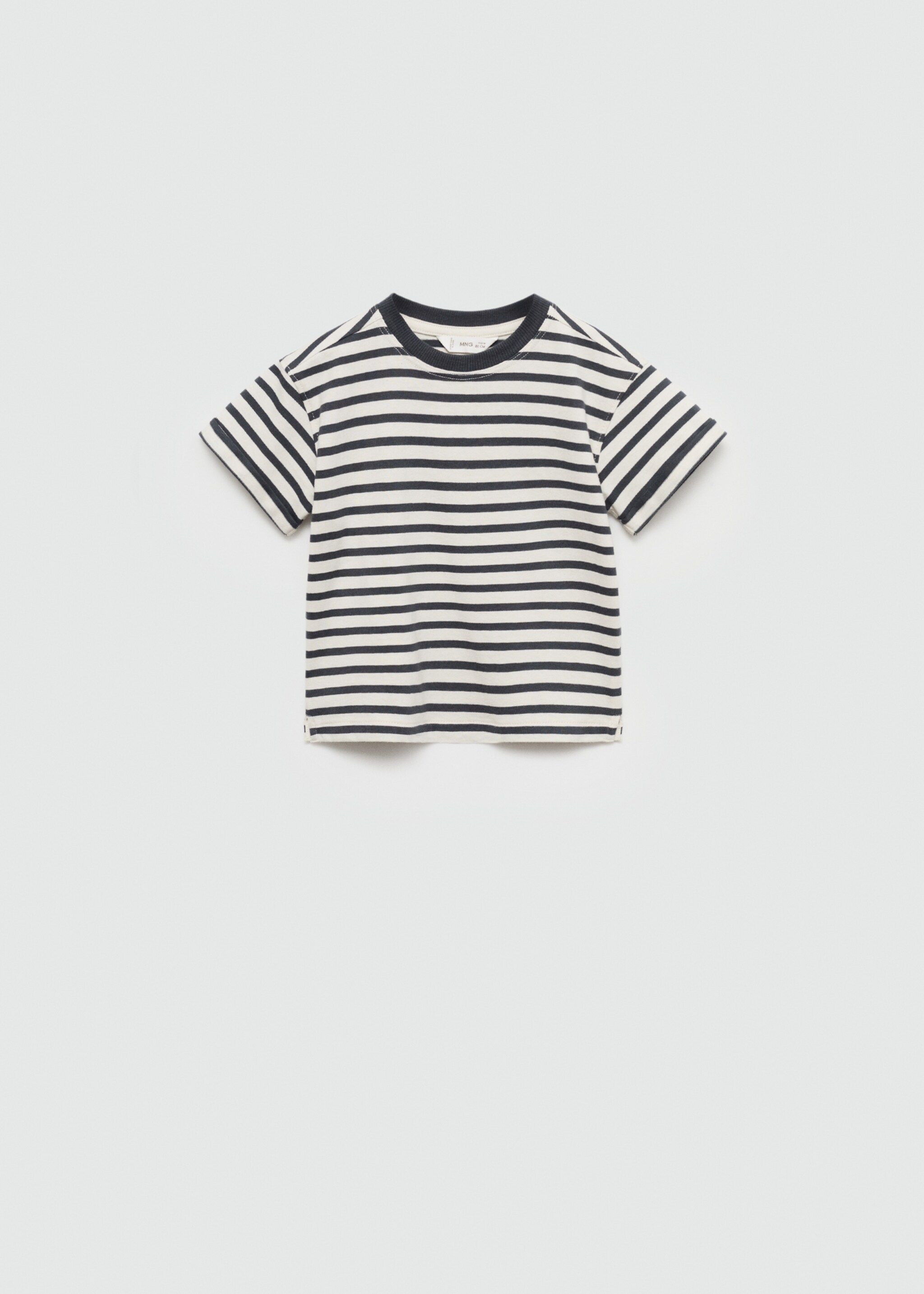 Striped cotton T-shirt - Article without model