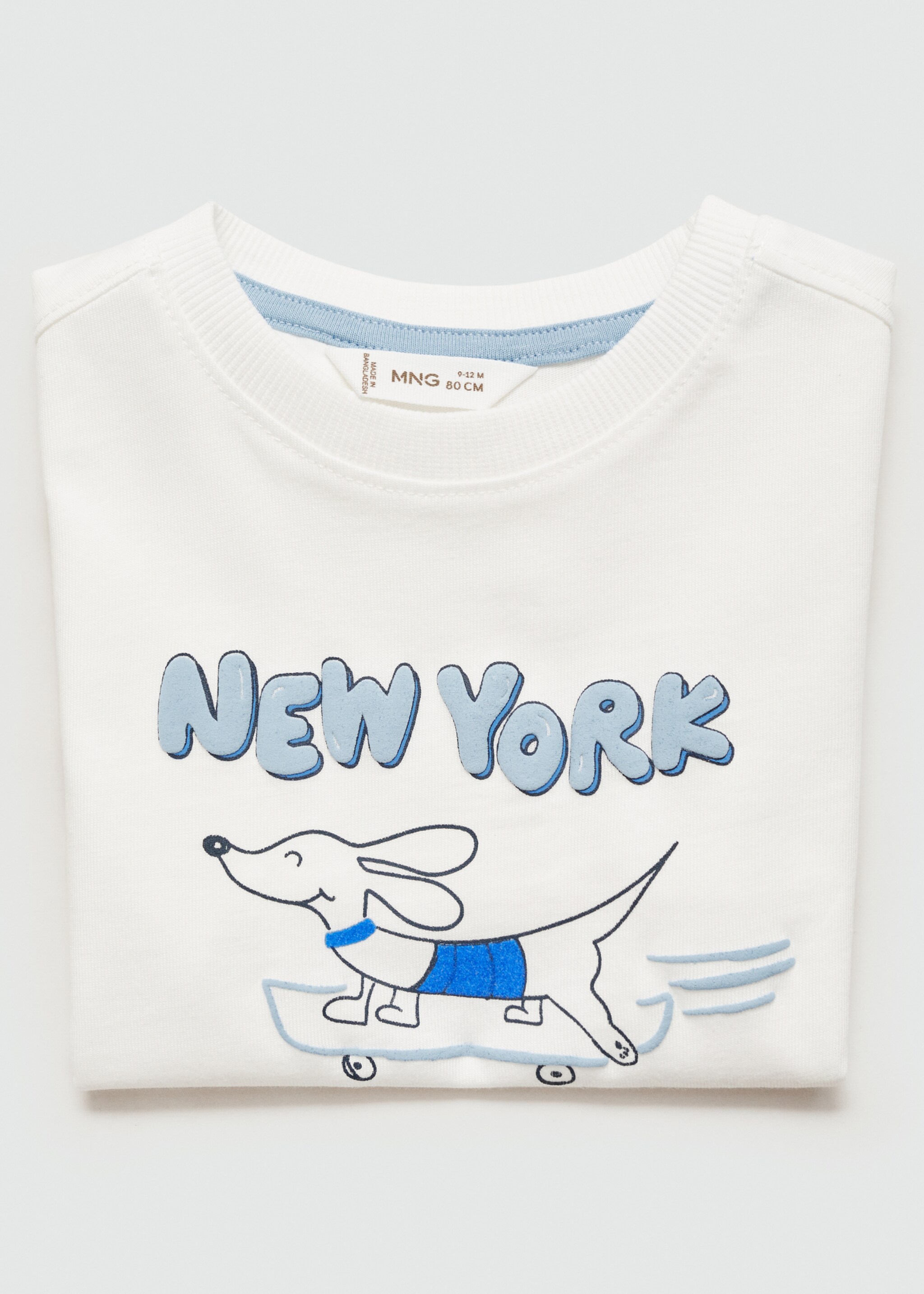 Printed cotton-blend T-shirt - Details of the article 8
