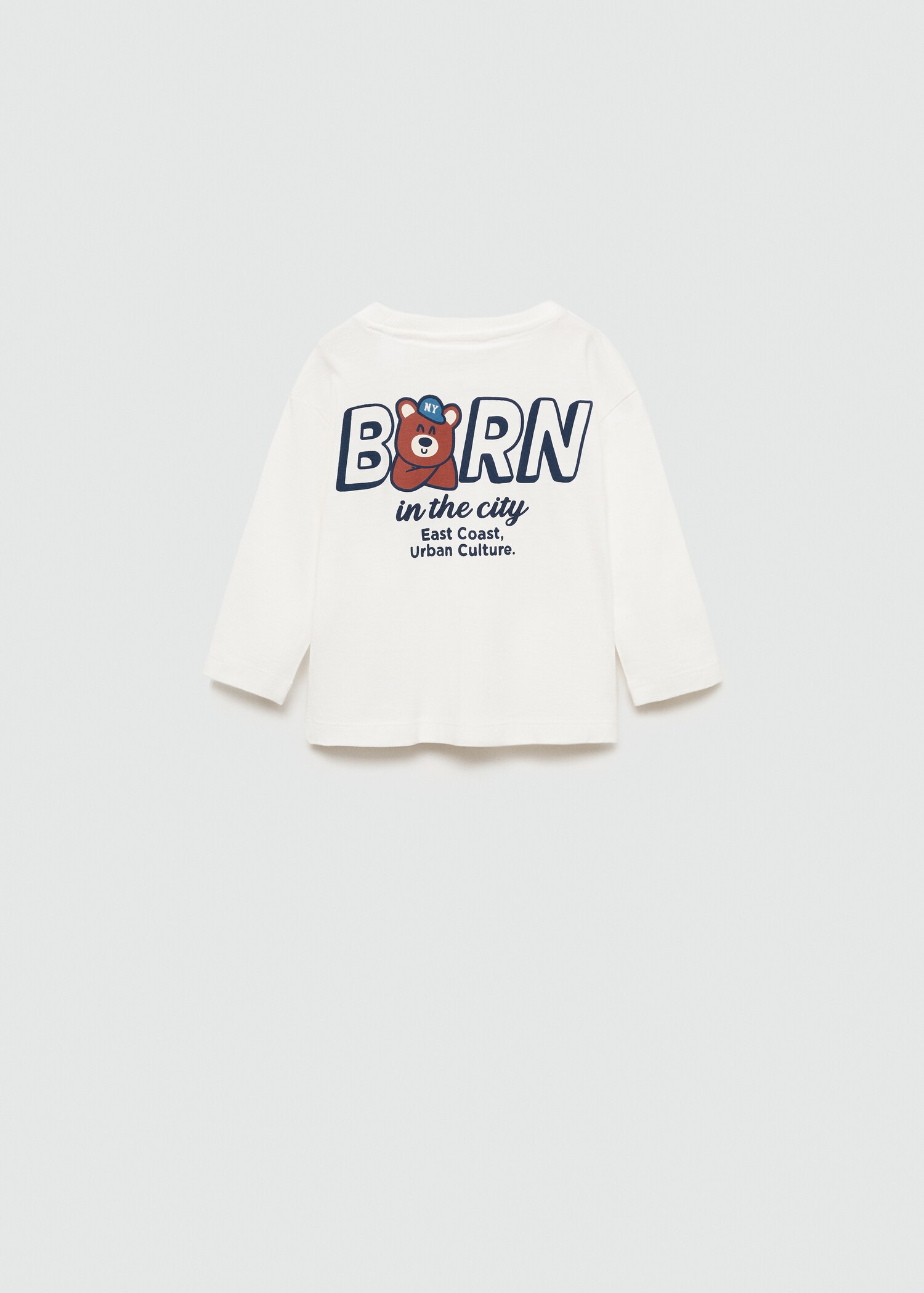 T-Shirt mit Bär-Motiv - Rückseite des Artikels