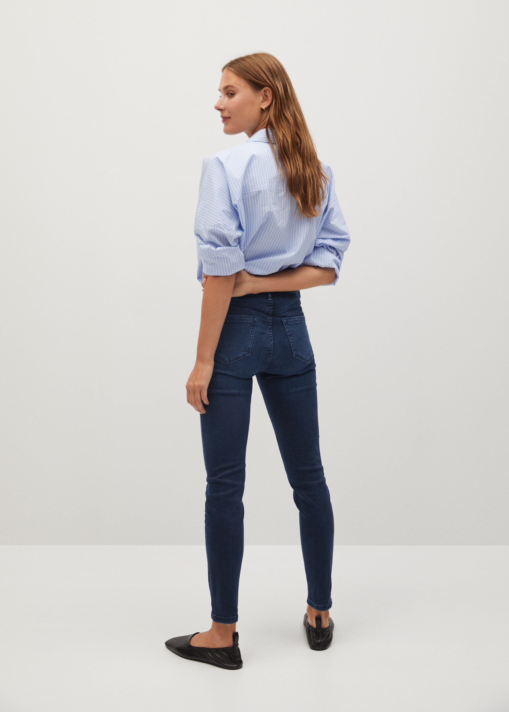 Jeans skinny tiro alto Noa - Reverso del artículo