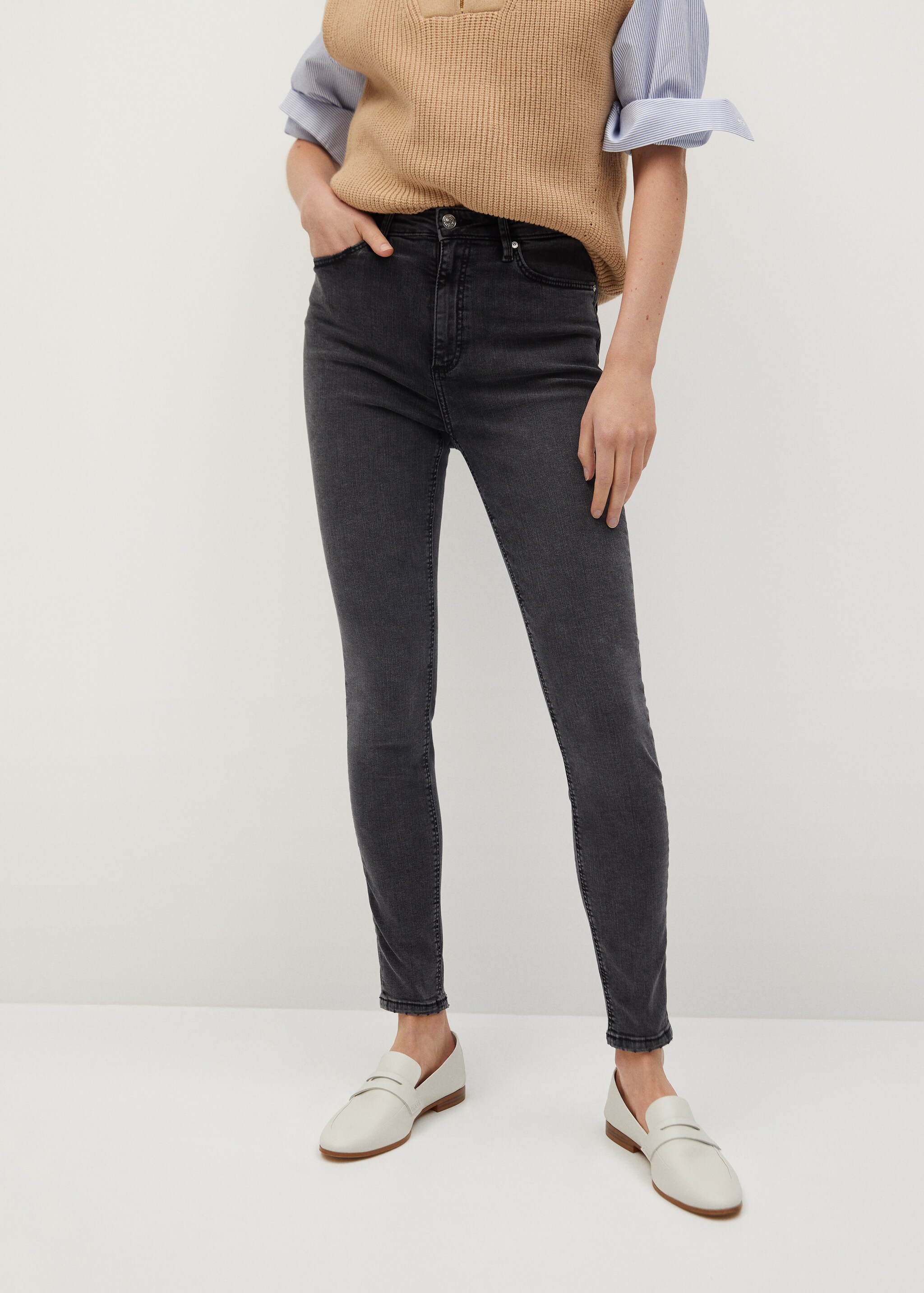 Jeans skinny high waist Noa - Plano medio