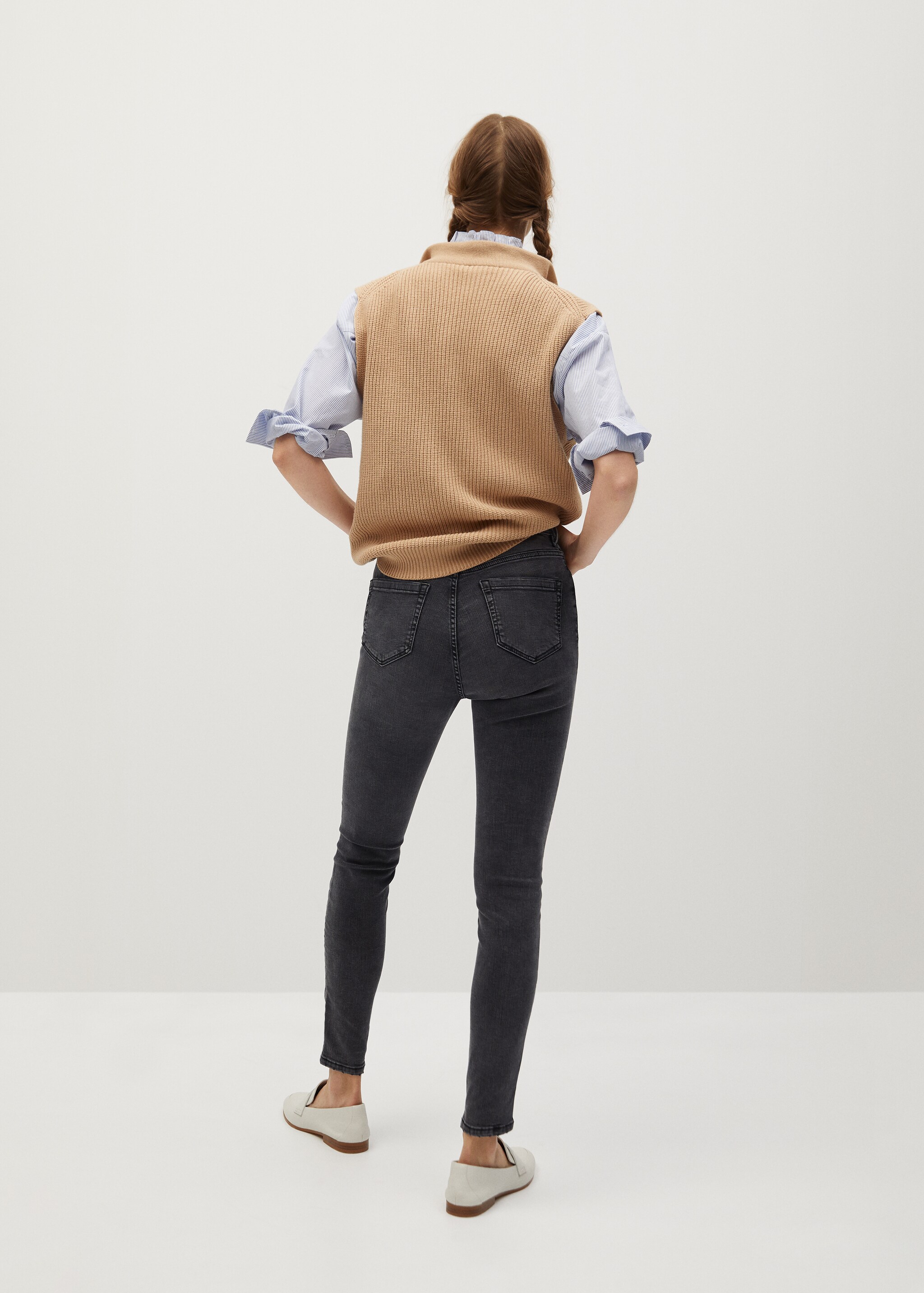 Jeans skinny high waist Noa - Reverso del artículo
