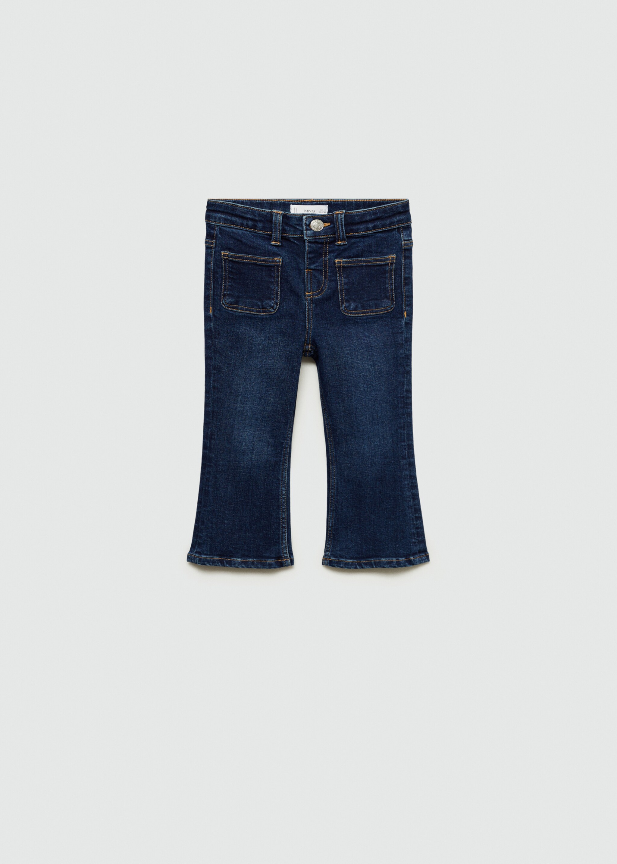 Flared Jeans - Artikel ohne Model, Dunkelblau. Ref: 77003274-00.
