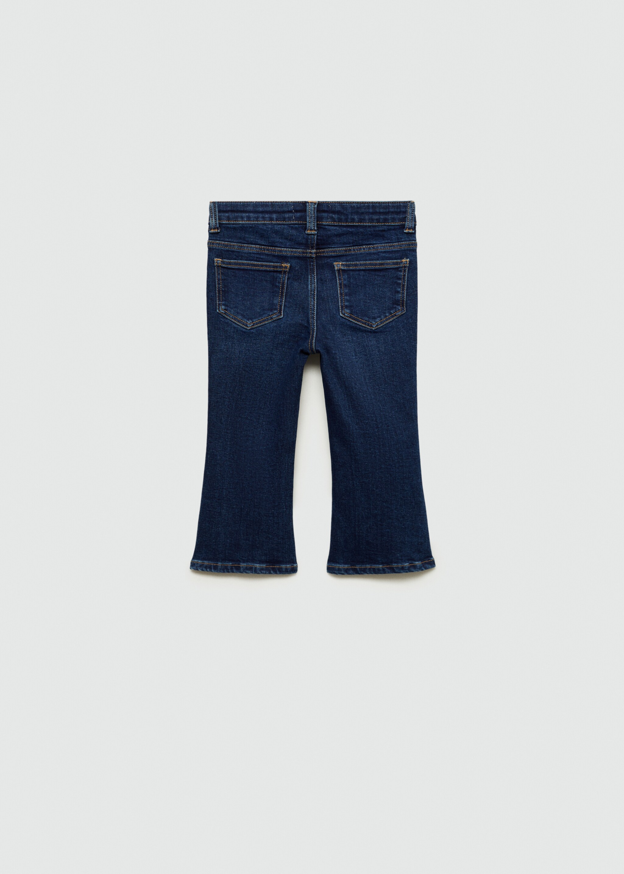 Flared Jeans - Rückseite des Artikels, Dunkelblau. Ref: 77003274-00.