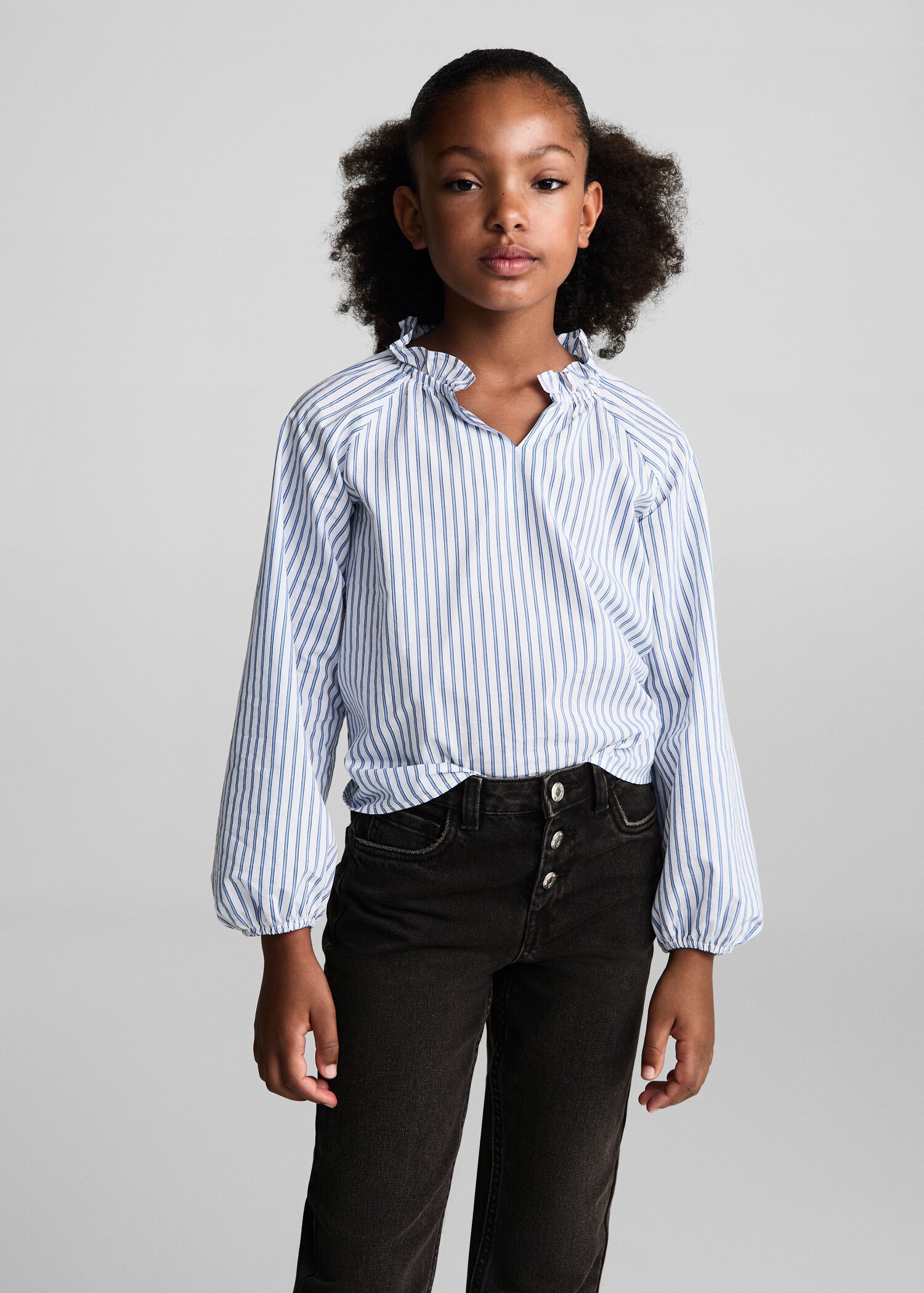 Mom-fit jeans - Medium plane