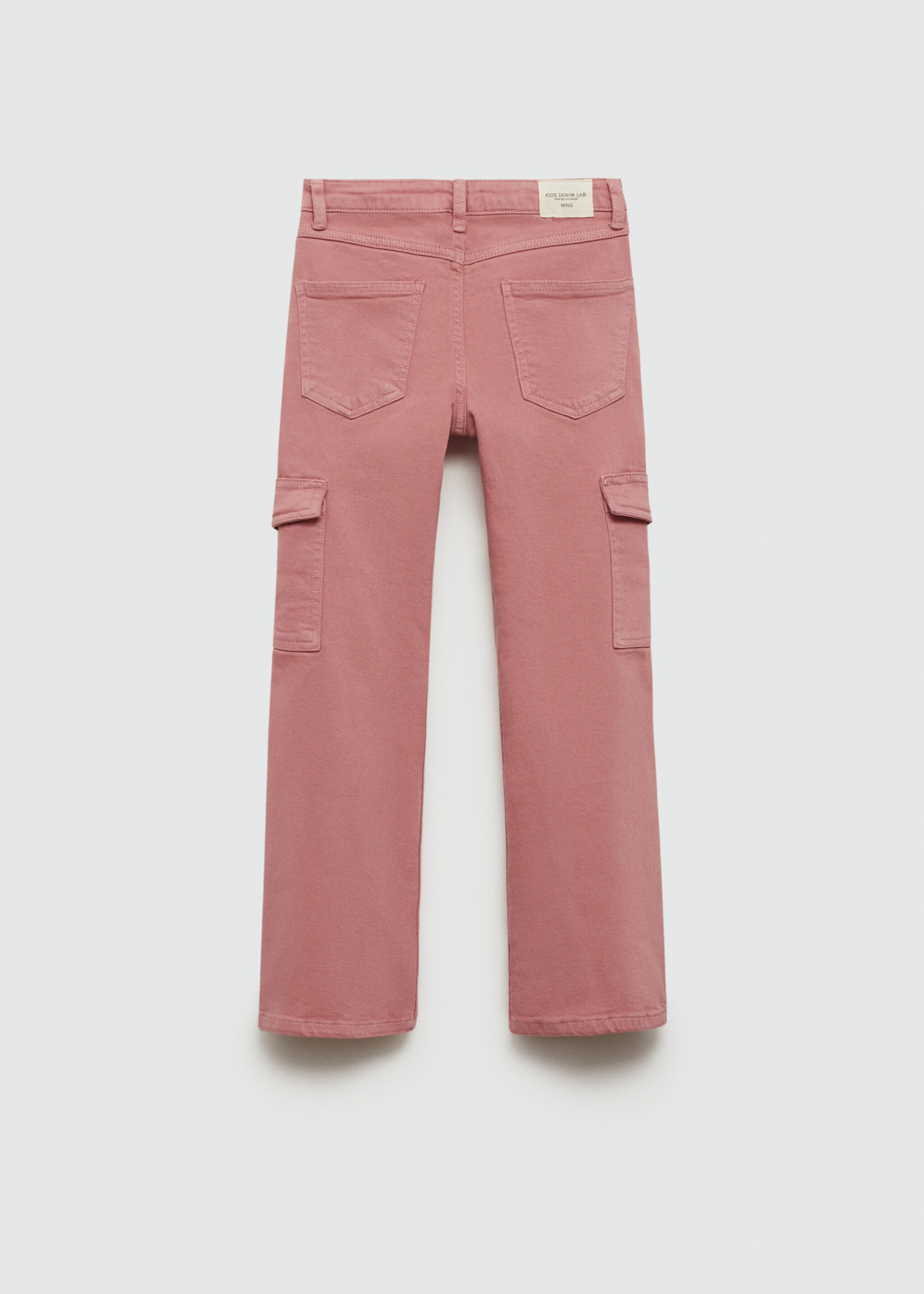 Flared cargo jeans - Reverse of the article