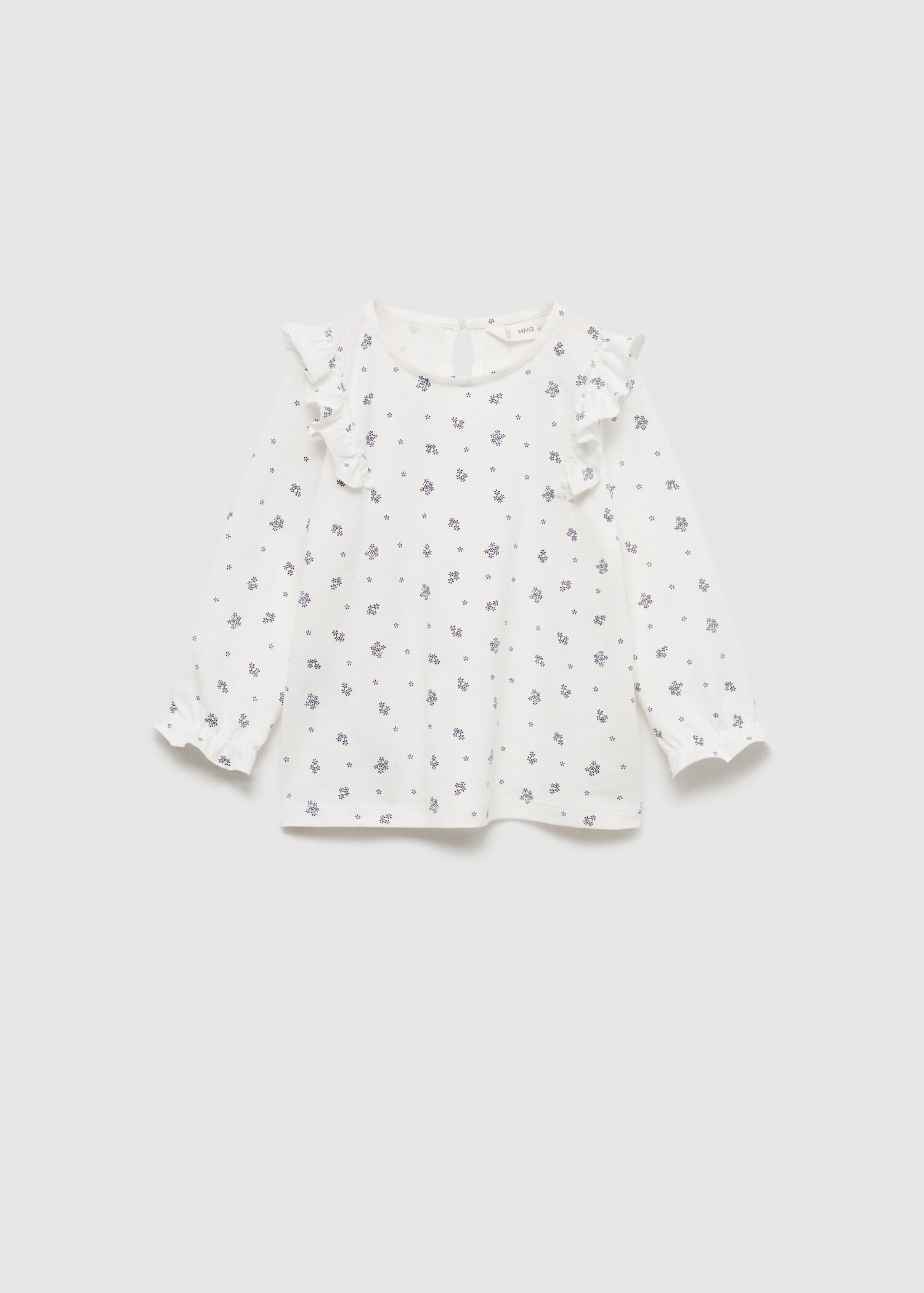 Brusa estampat volants - Article sense model