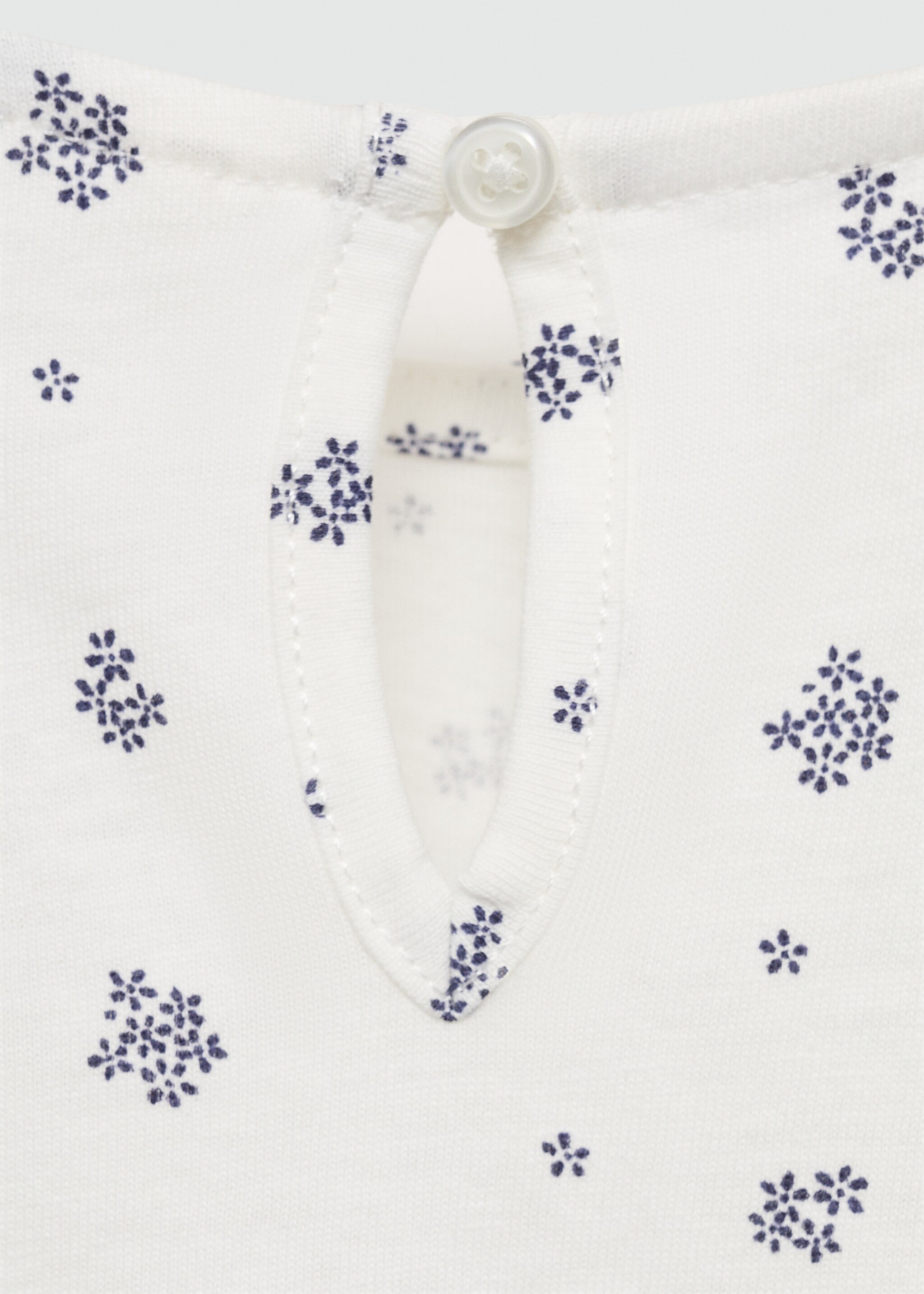 Blouse imprimée à volants - Détail de l'article 0