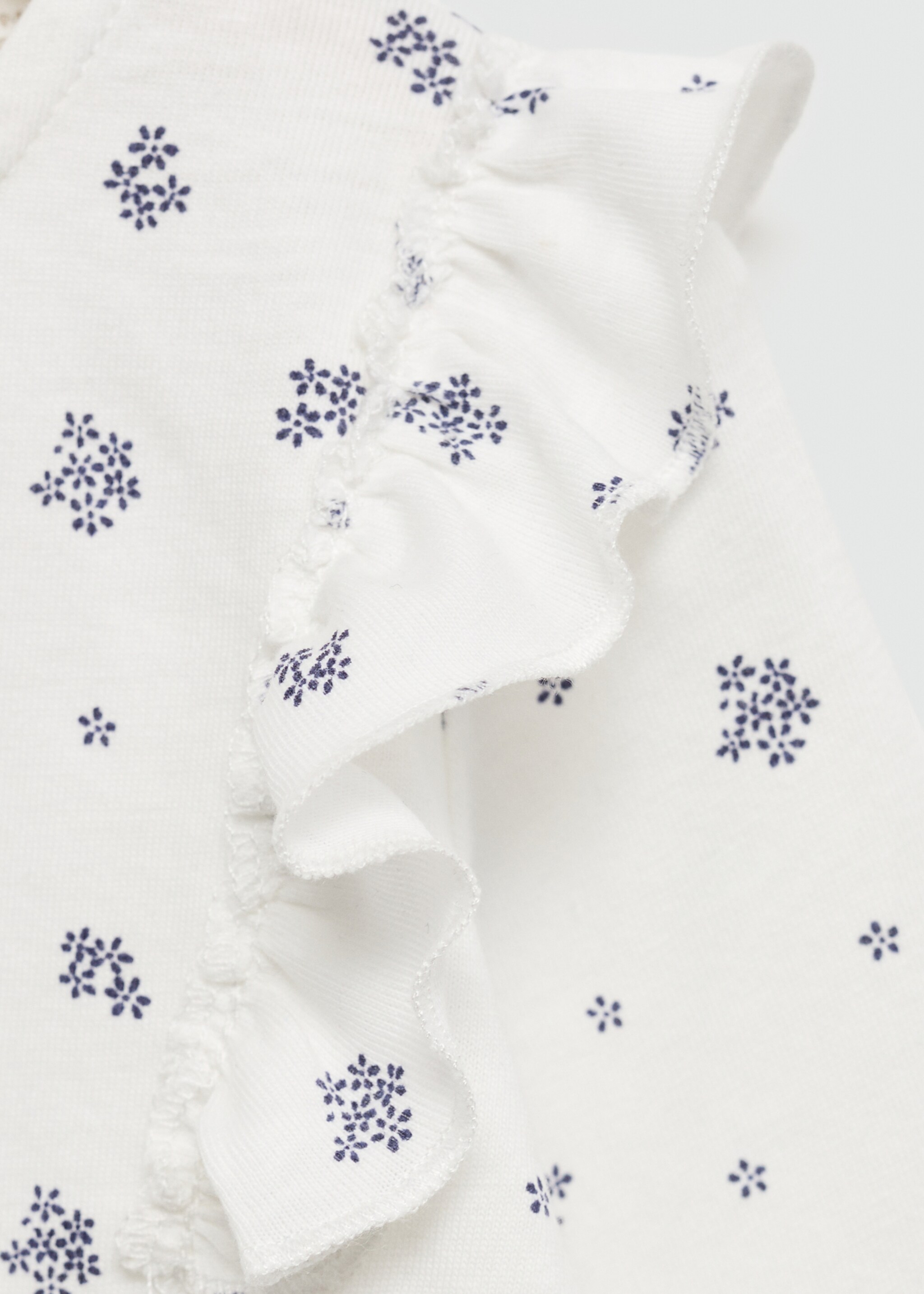 Blouse imprimée à volants - Détail de l'article 8