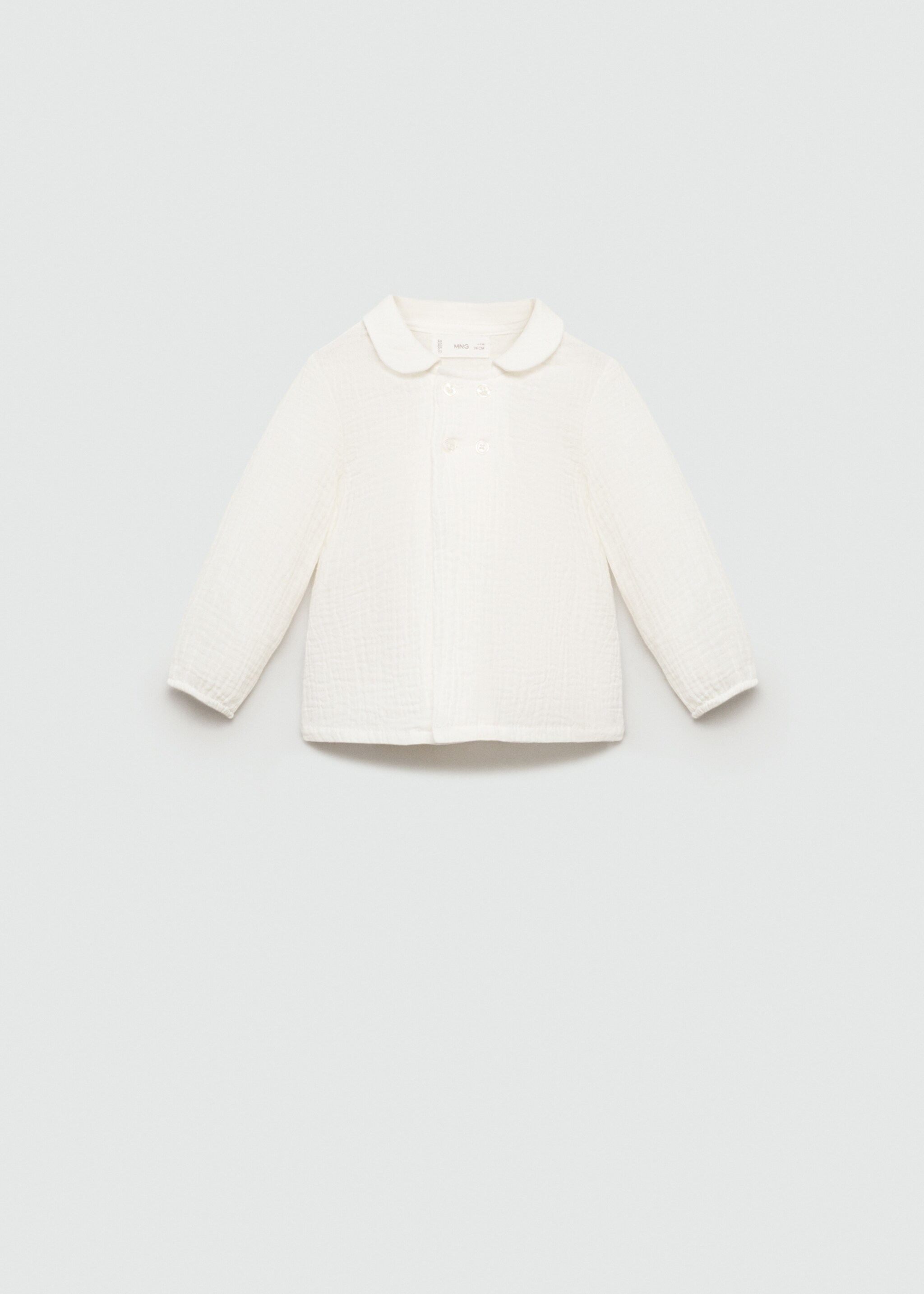 Cheesecloth cotton blouse - Article without model