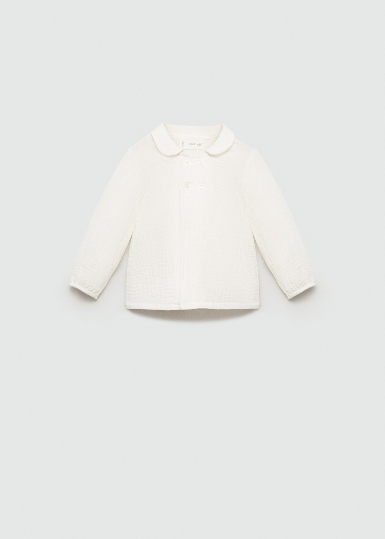 Cheesecloth cotton blouse - Article without model