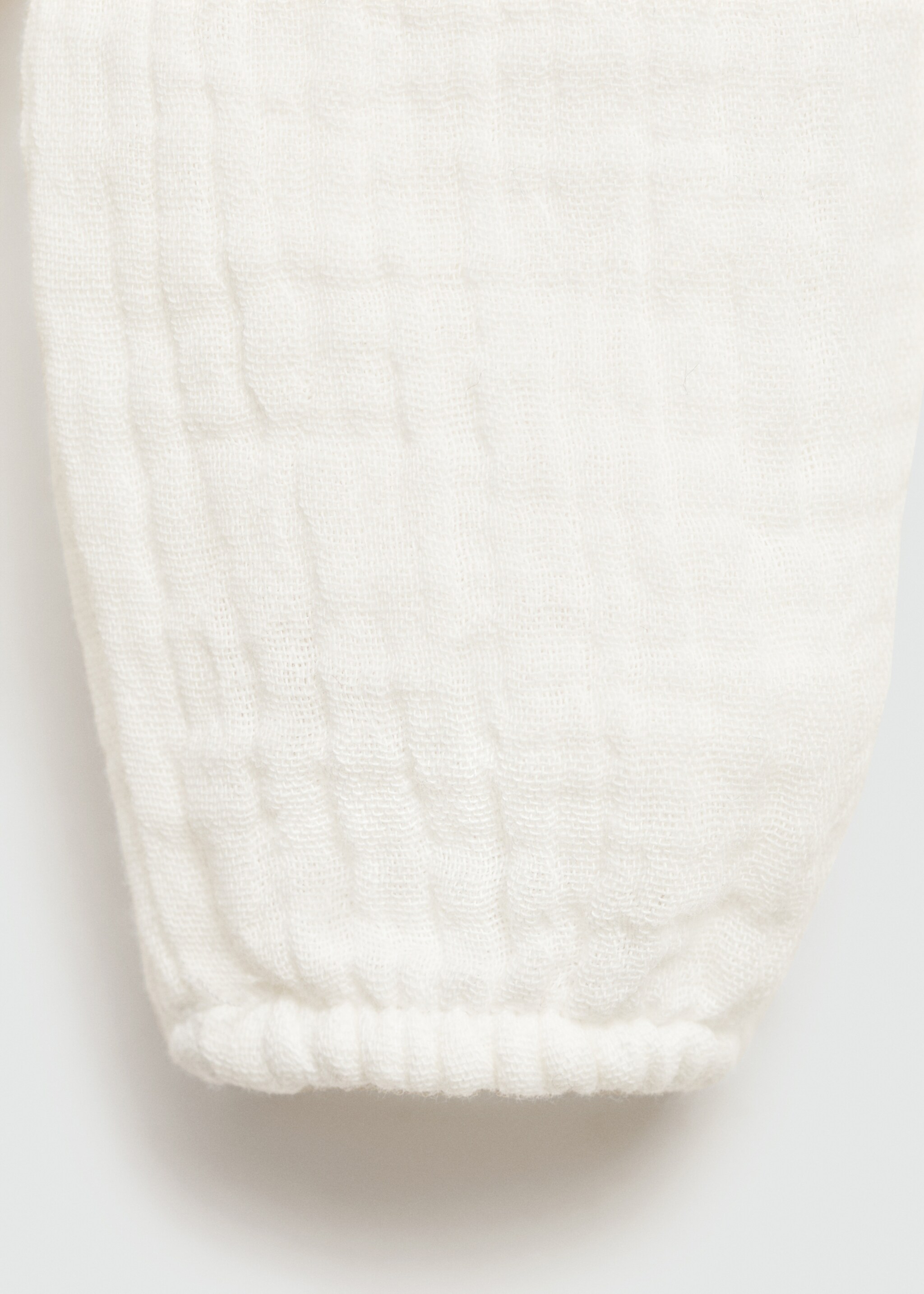 Cheesecloth cotton blouse - Details of the article 0