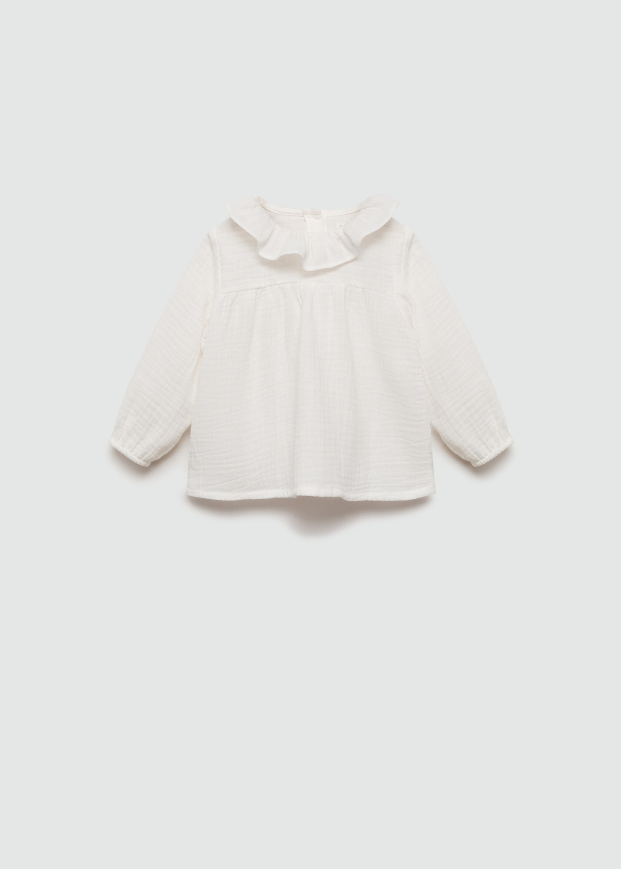 Katoenen blouse van kaasdoek - Artikel zonder model