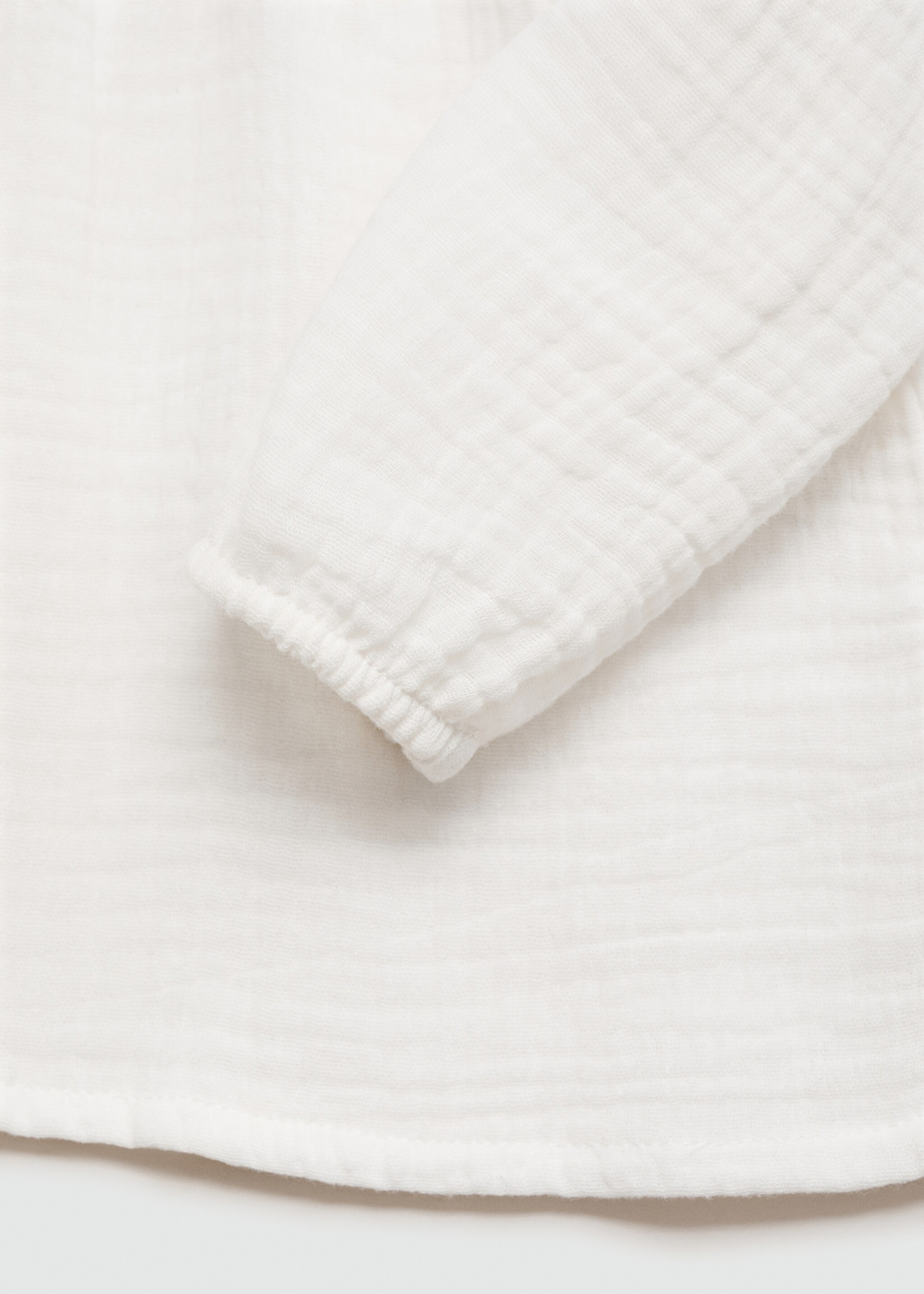 Katoenen blouse van kaasdoek - Detail van het artikel 0