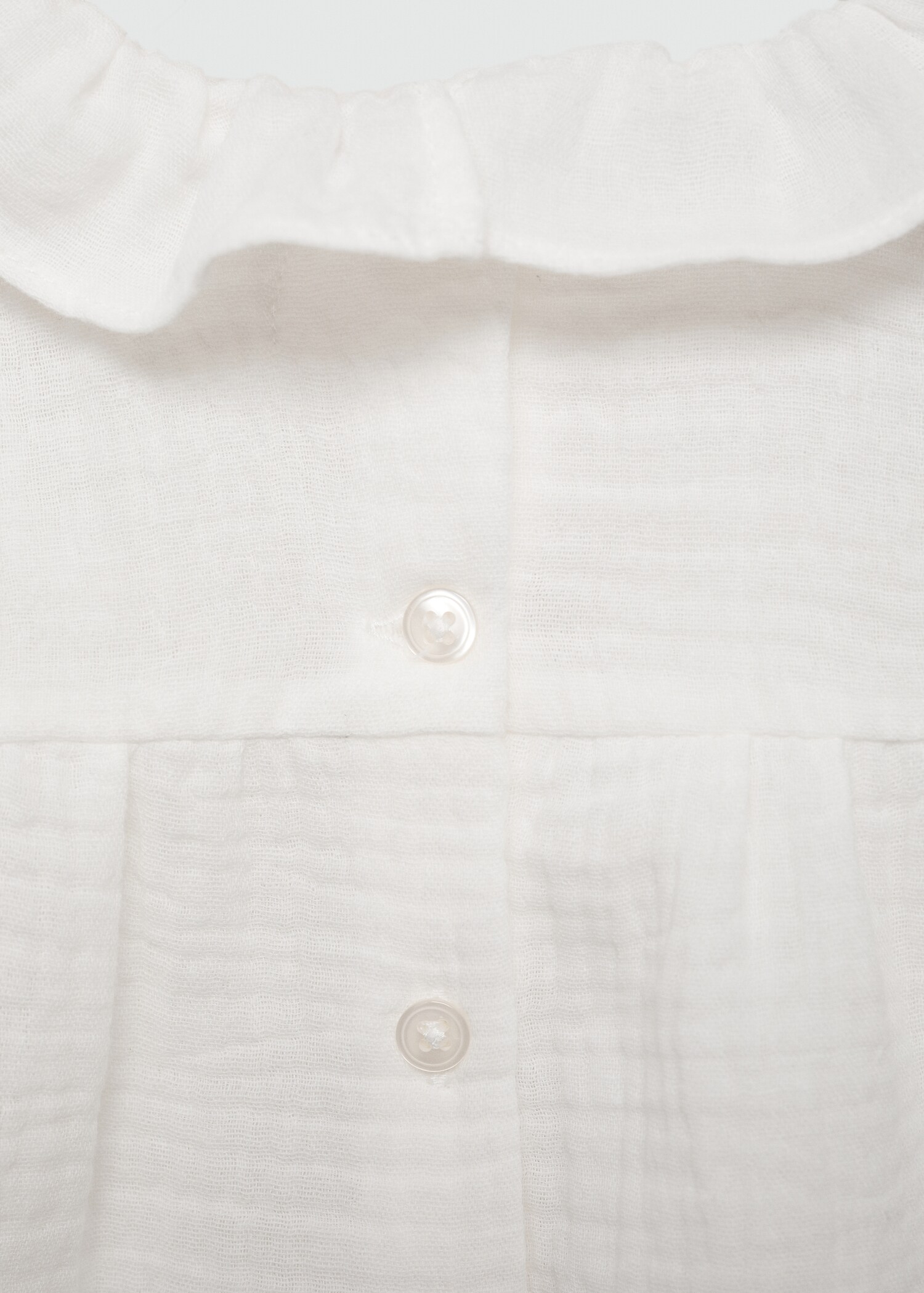 Cheesecloth cotton blouse - Details of the article 8
