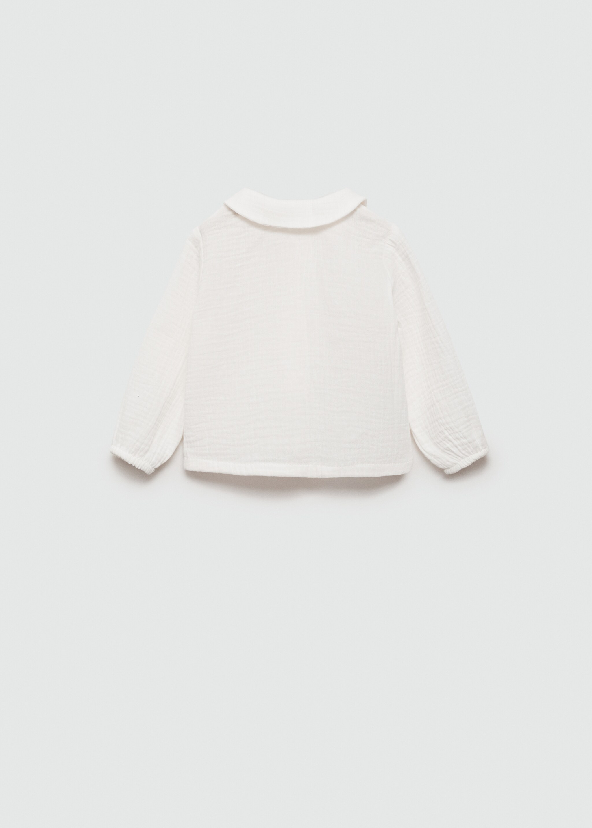Blouse van mousselinekatoen - Achterkant van het artikel