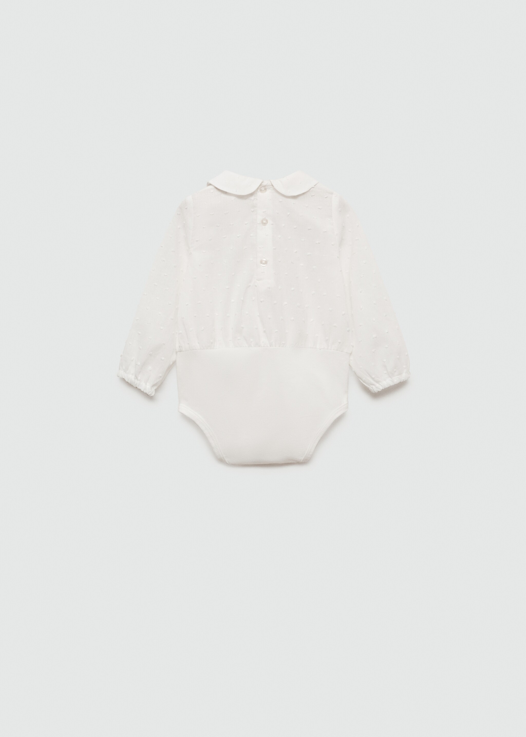 Plumeti blouse body - Reverse of the article