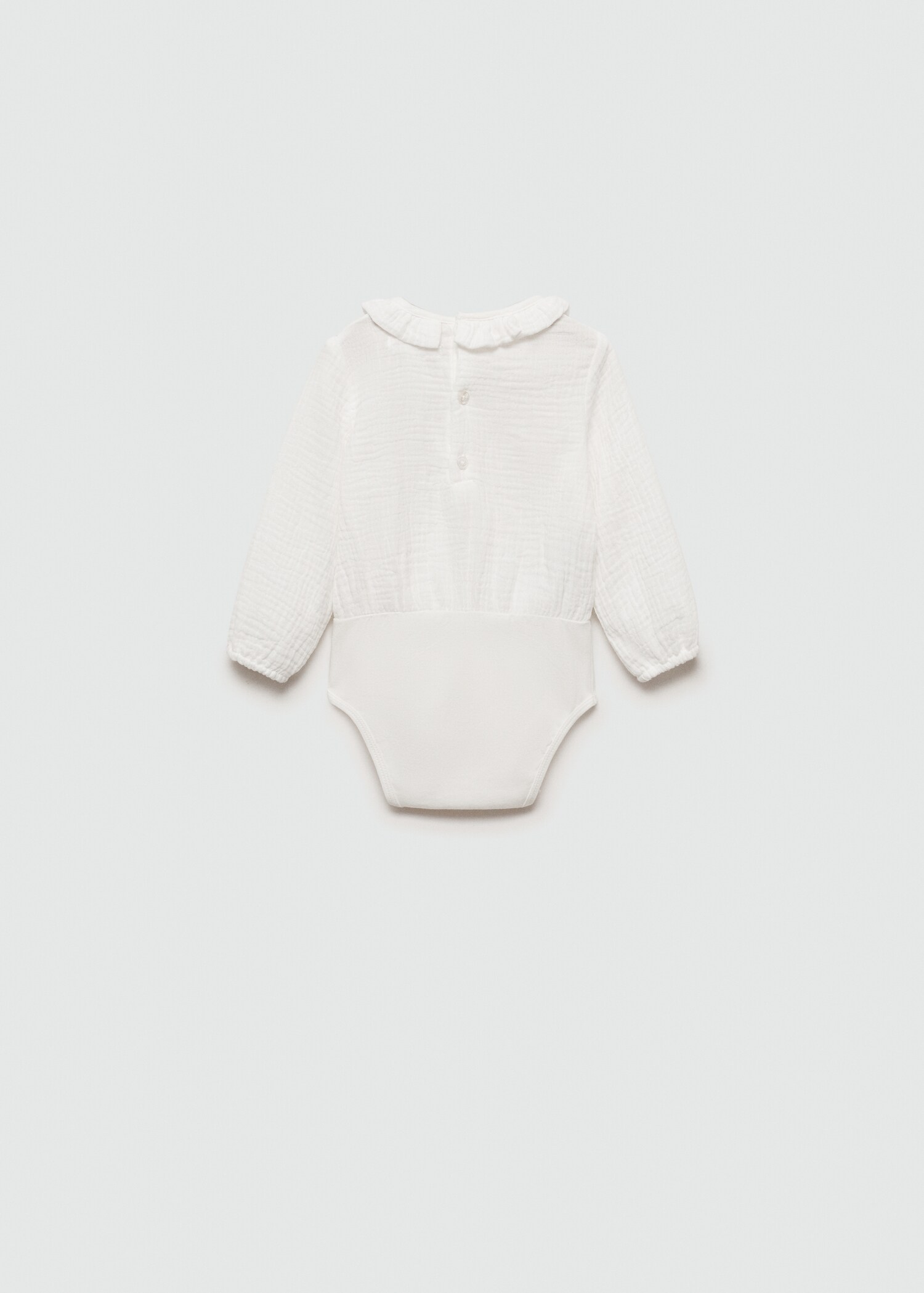 Cotton cheesecloth body - Reverse of the article