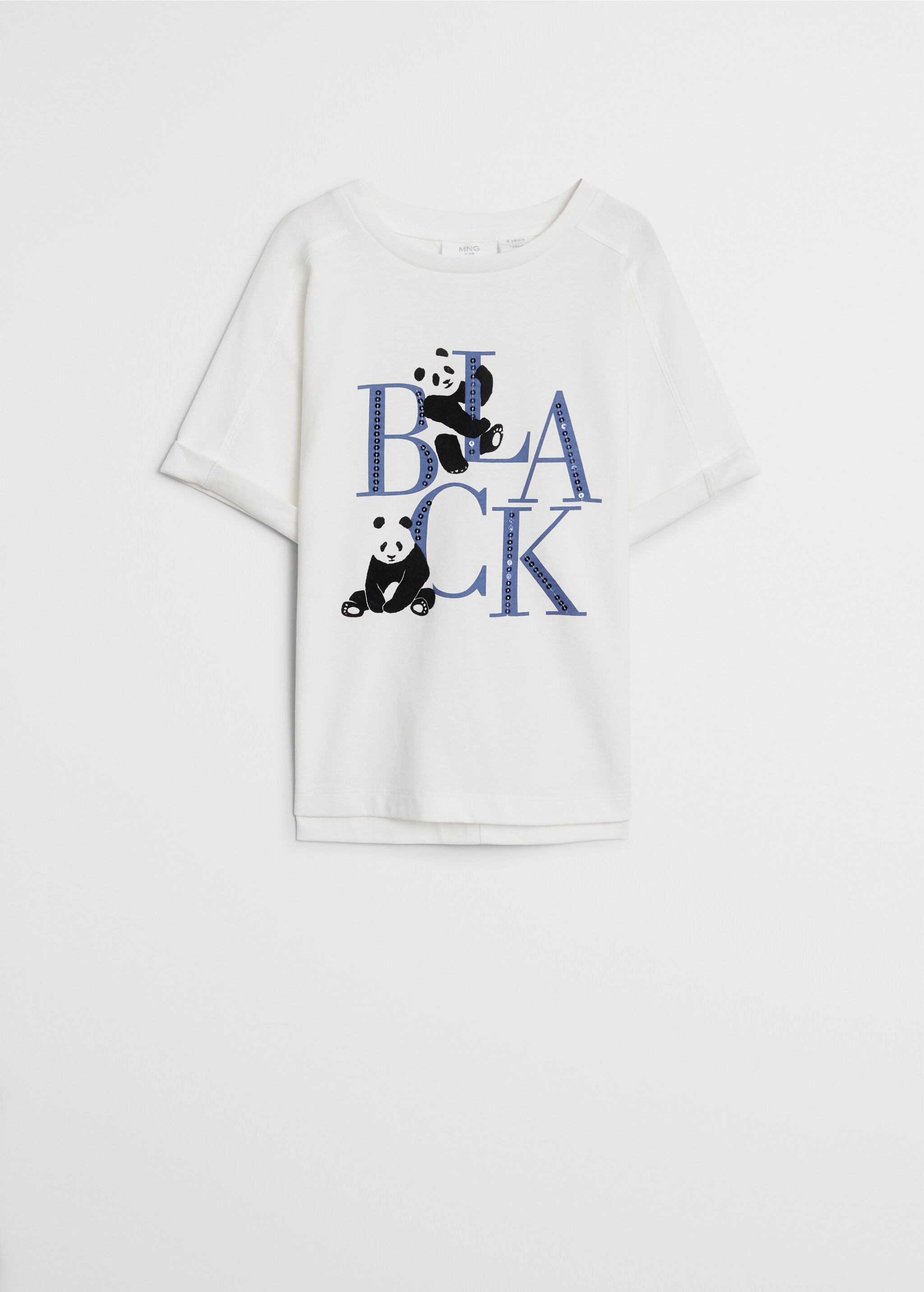 Camiseta estampada lentejuelas - Artículo sin modelo
