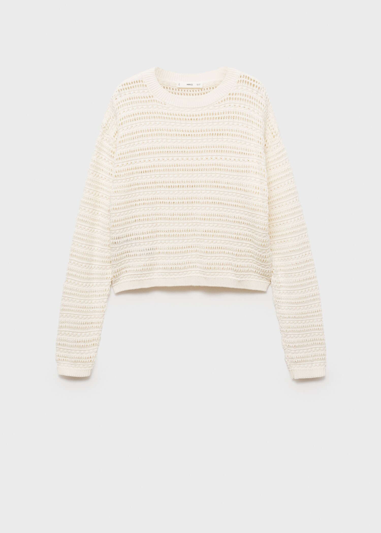 Pull en maille ajourée - Article sans modèle