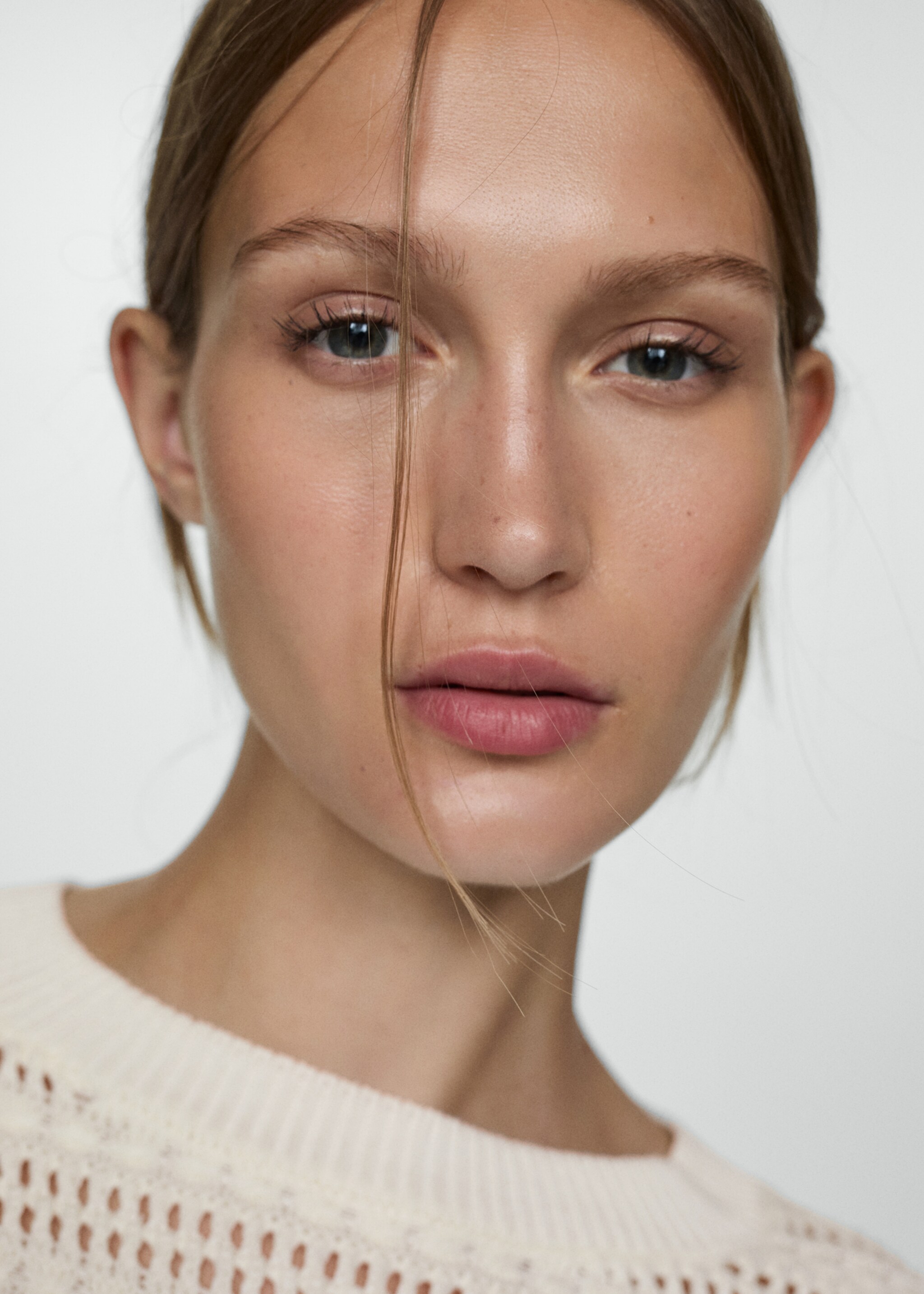 Openwork knit sweater - Details of the article 1