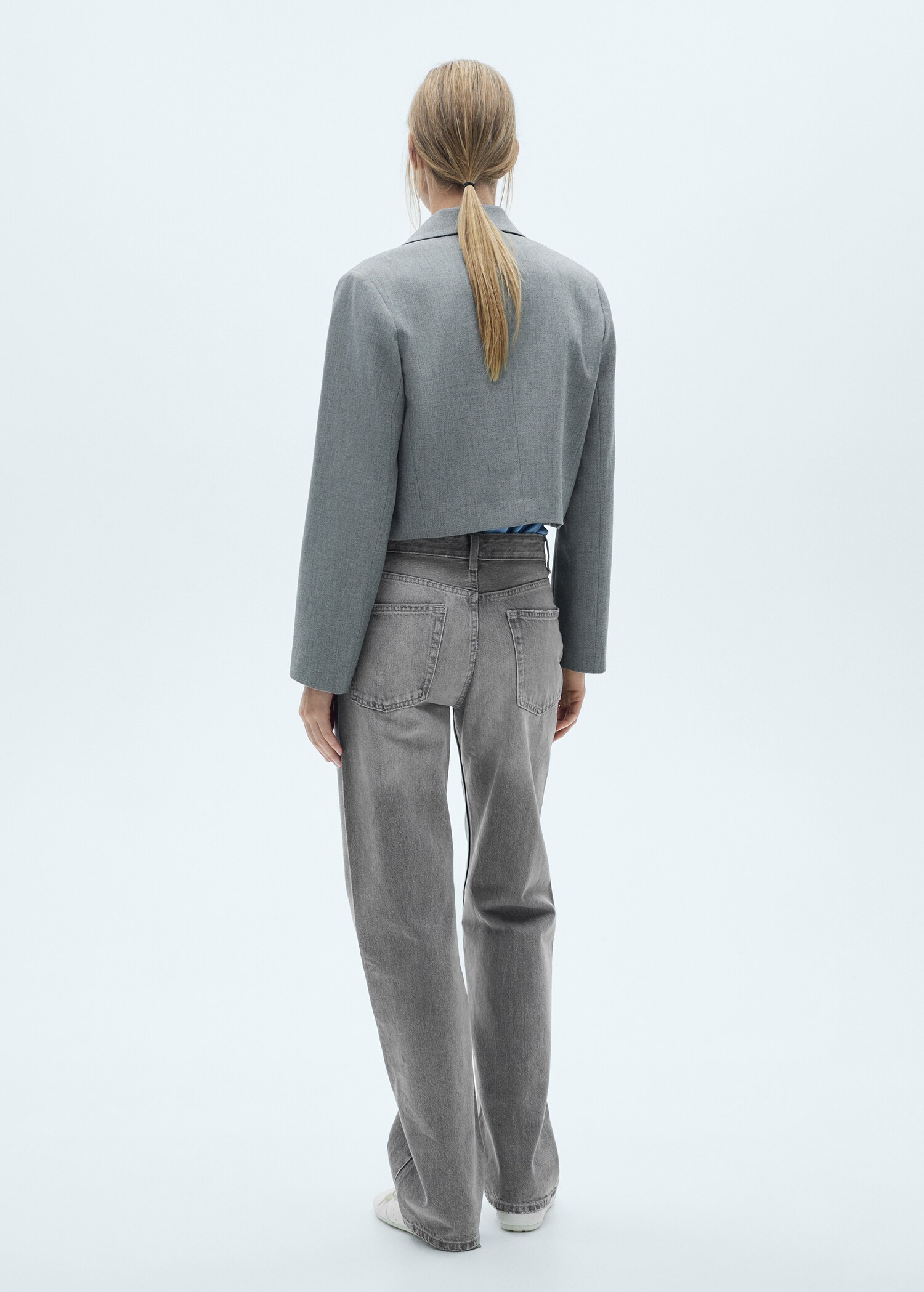 Miami medium-rise straight-fit jeans - Reverse of the article