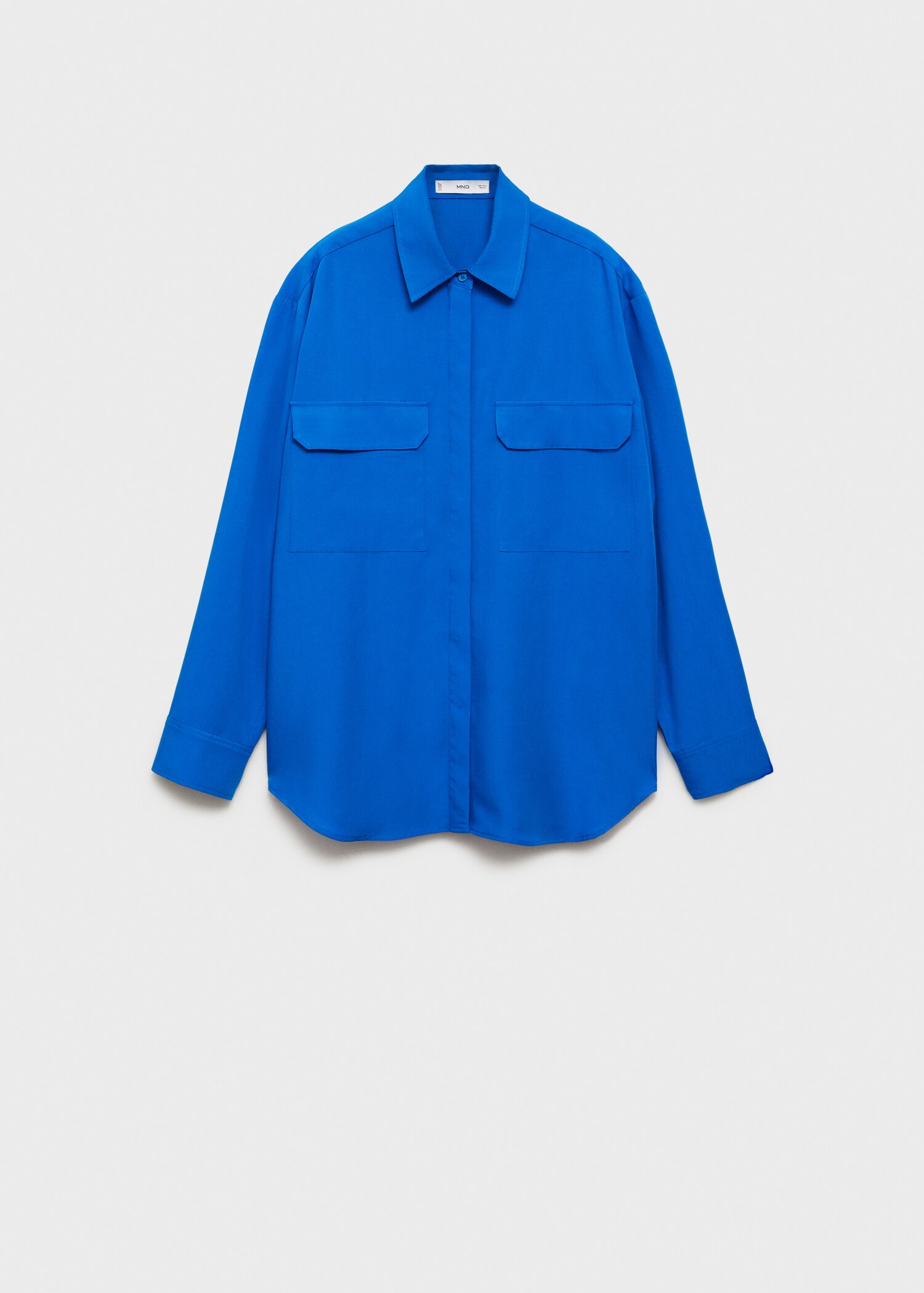 Camisa lyocell bolsillos - Artículo sin modelo