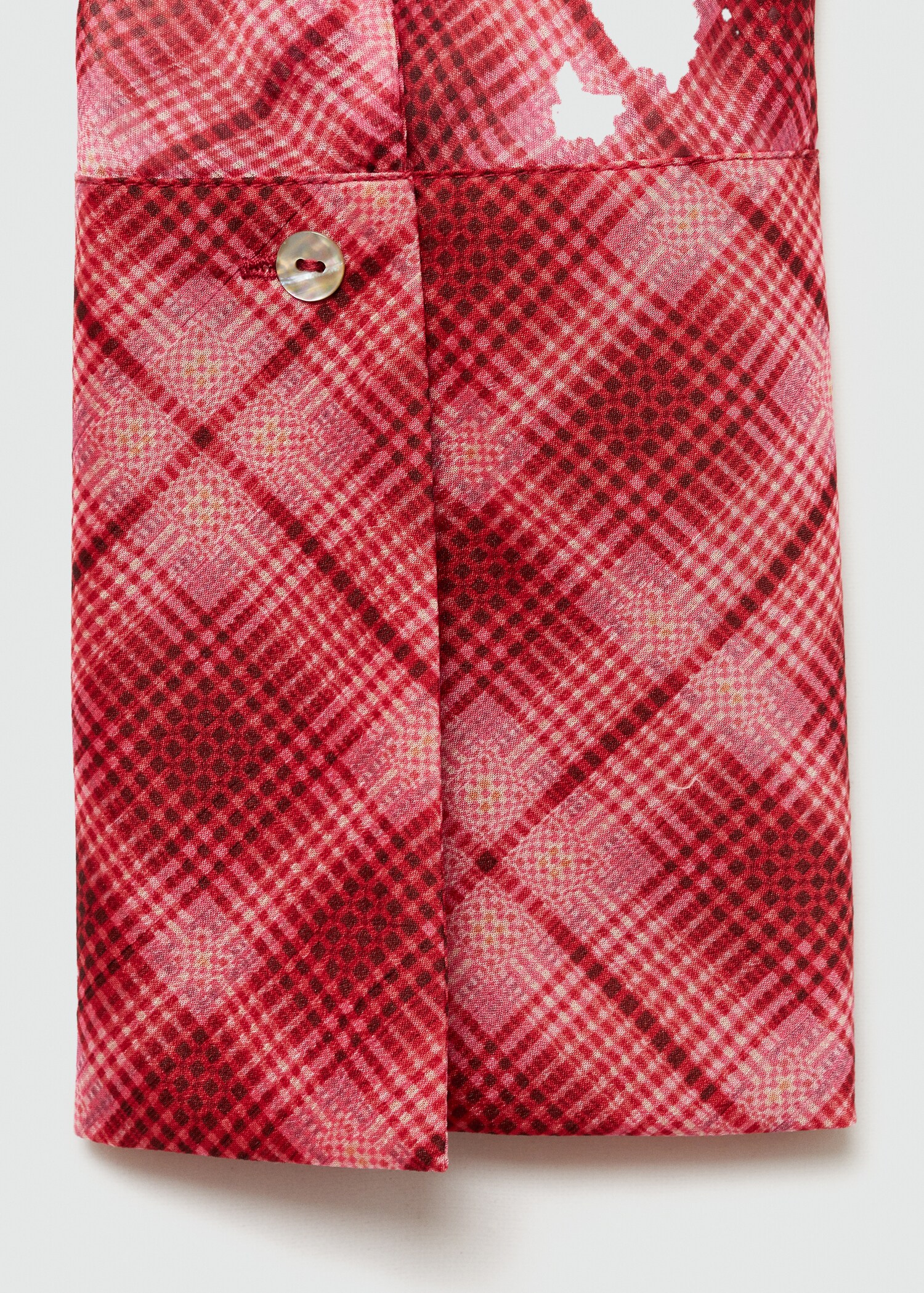 Check-print shirt - Details of the article 0