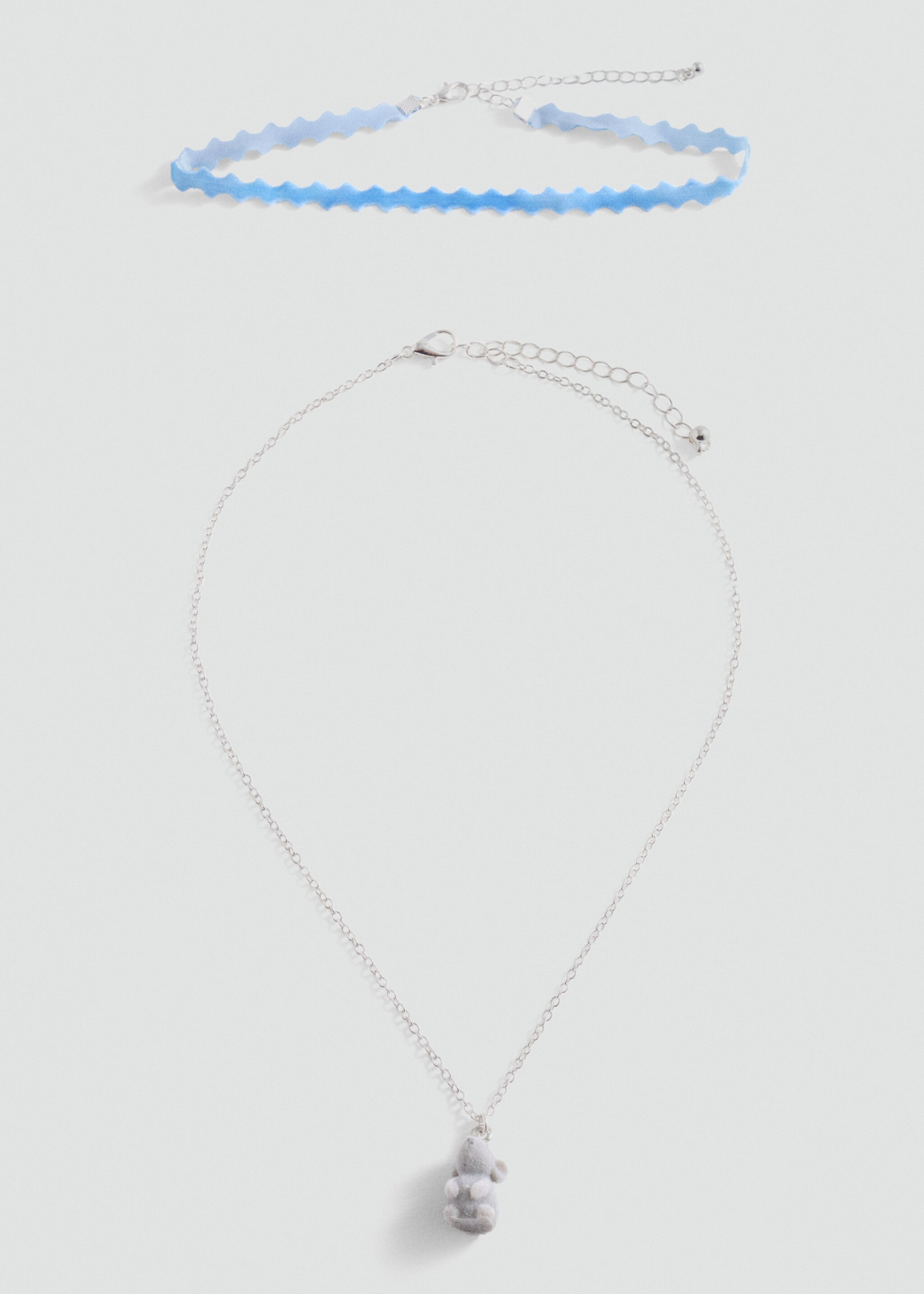Collier pendentif souris - Article sans modèle, Argent. Ref: 77004043-00.