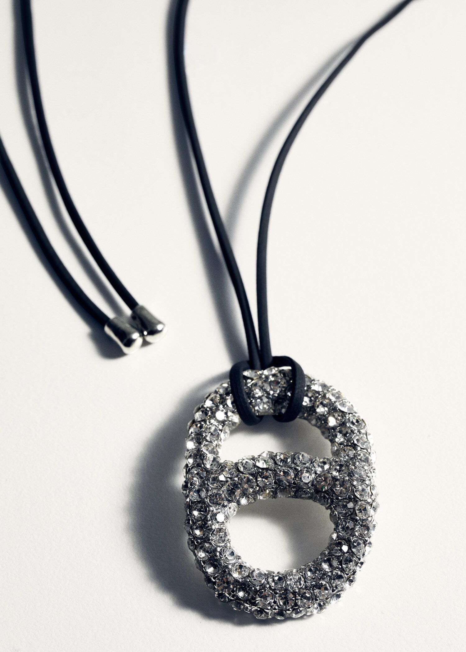 Crystal cord necklace - Details of the article 5