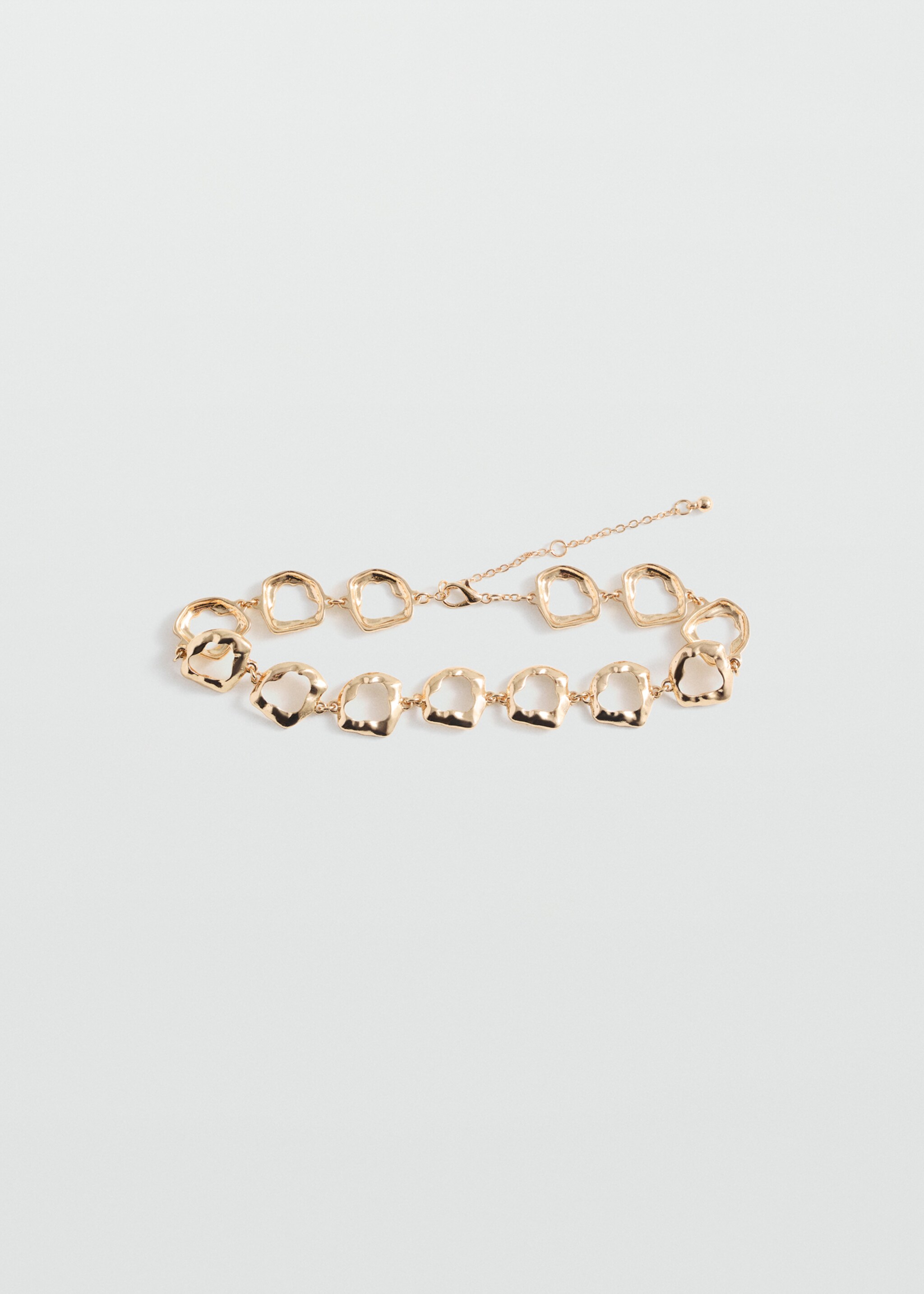 Geometric embellishment necklace - Article without model