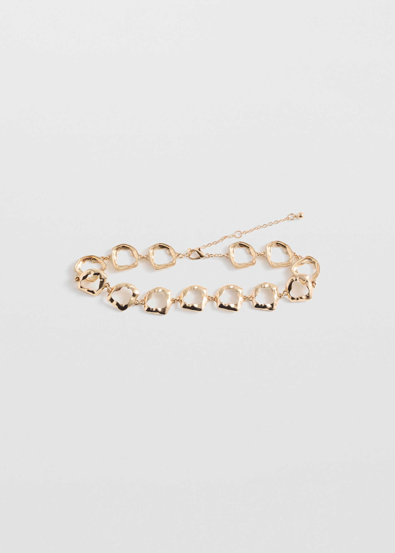 Geometric embellishment necklace - Article without model