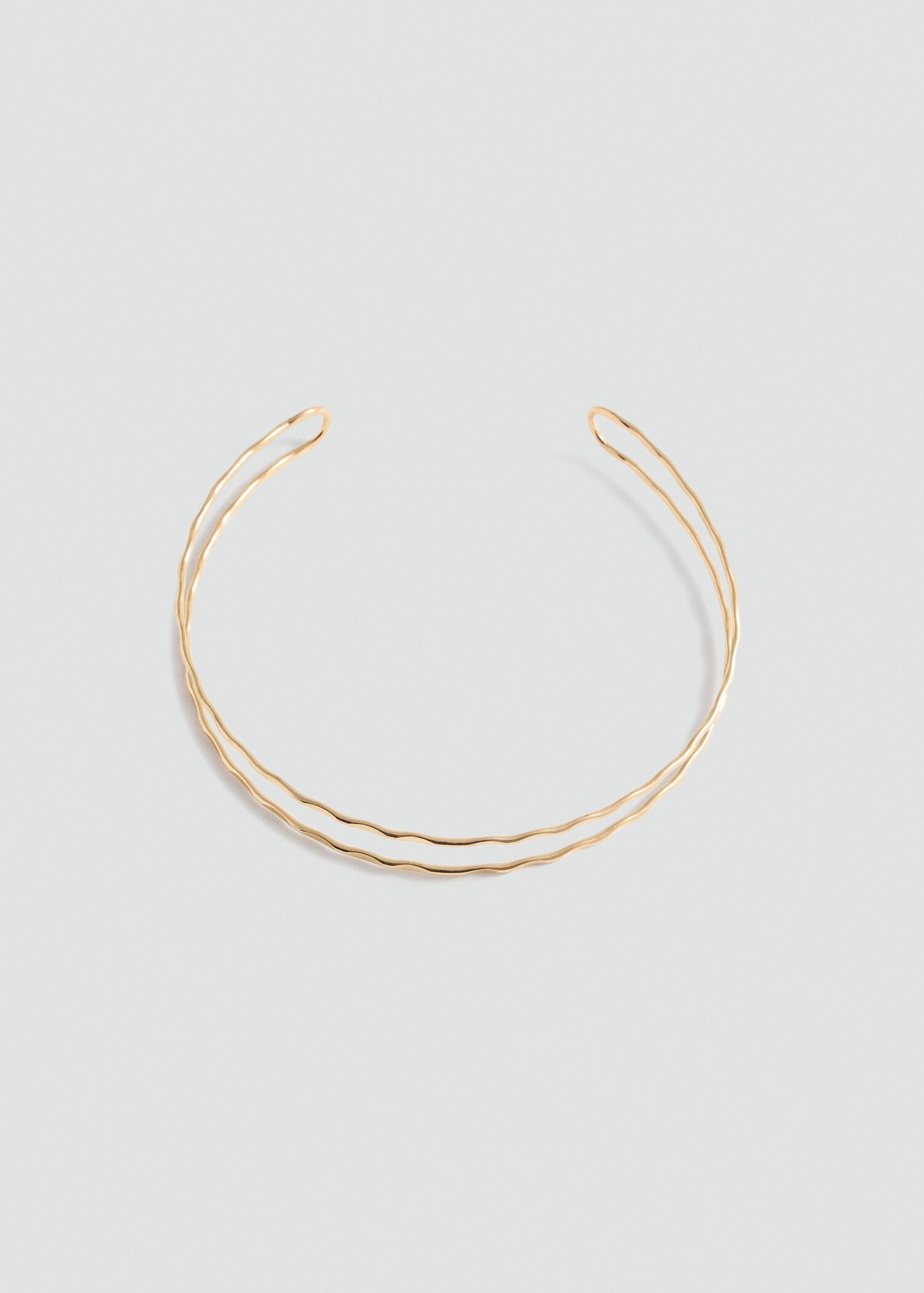 Sztywny naszyjnik choker - Artykuł bez modela/modelki