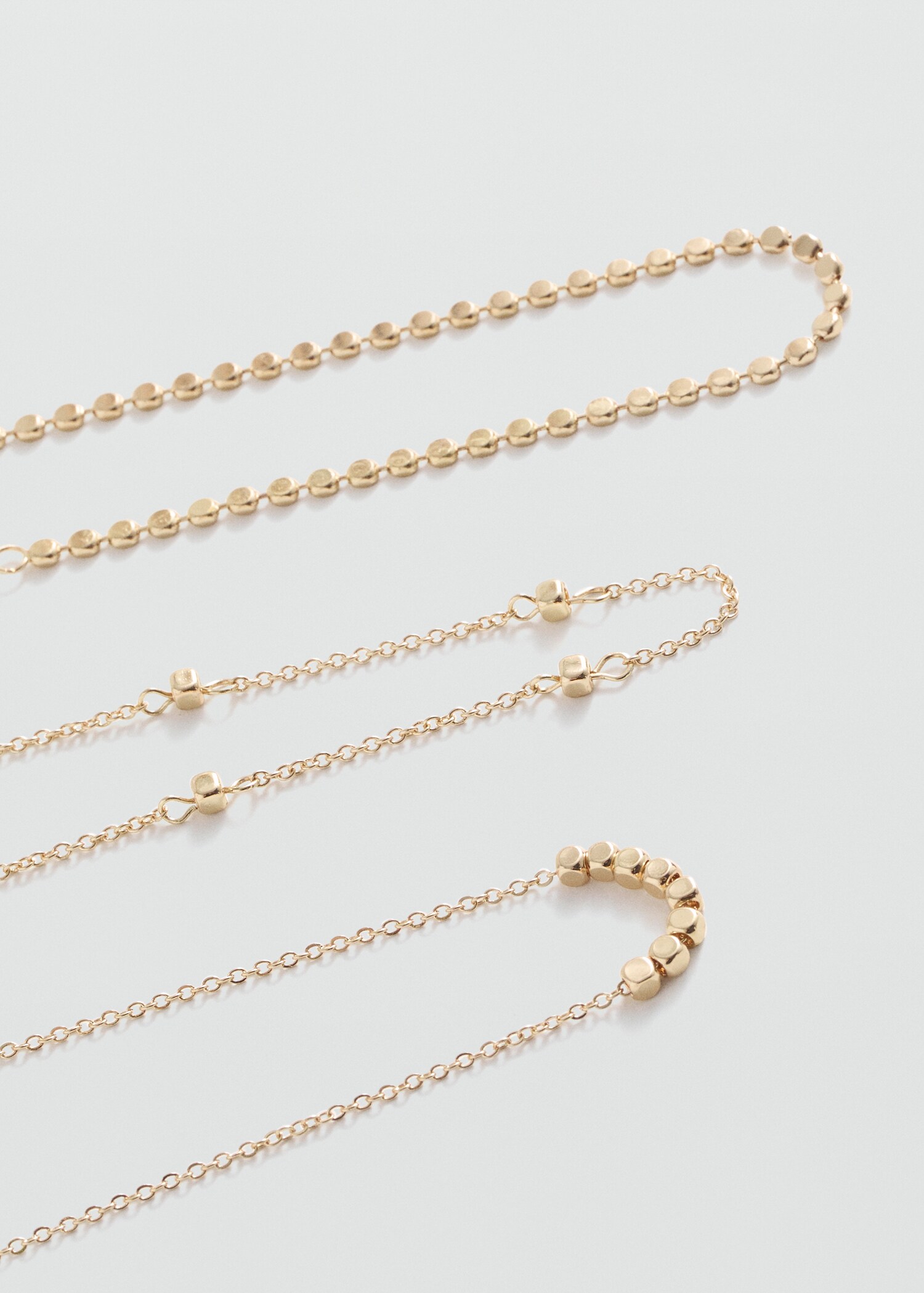 Pack 3 collares combinados - Plano medio