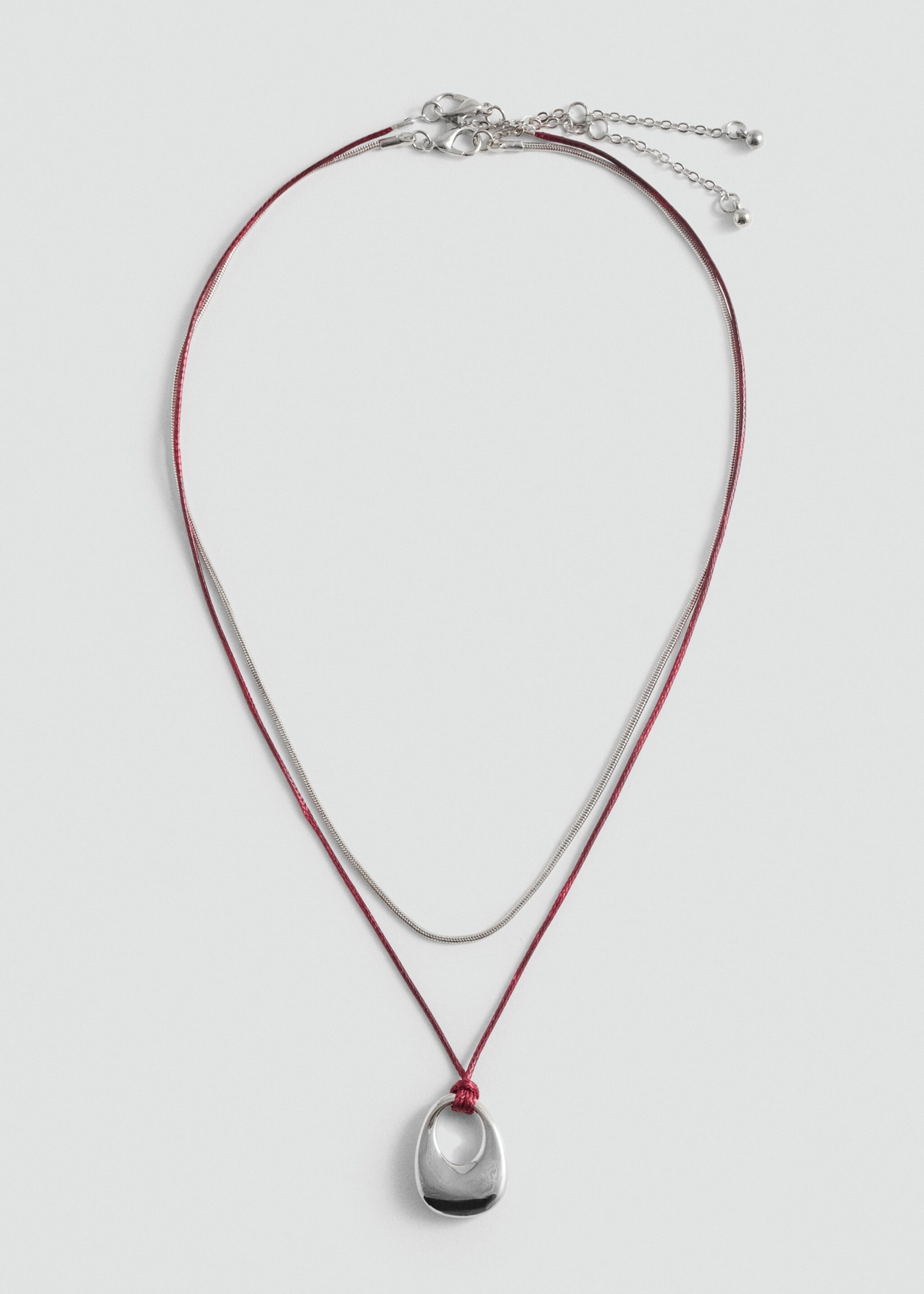 Combined necklace pack - Article without model, Red. Ref: 77004064-00.