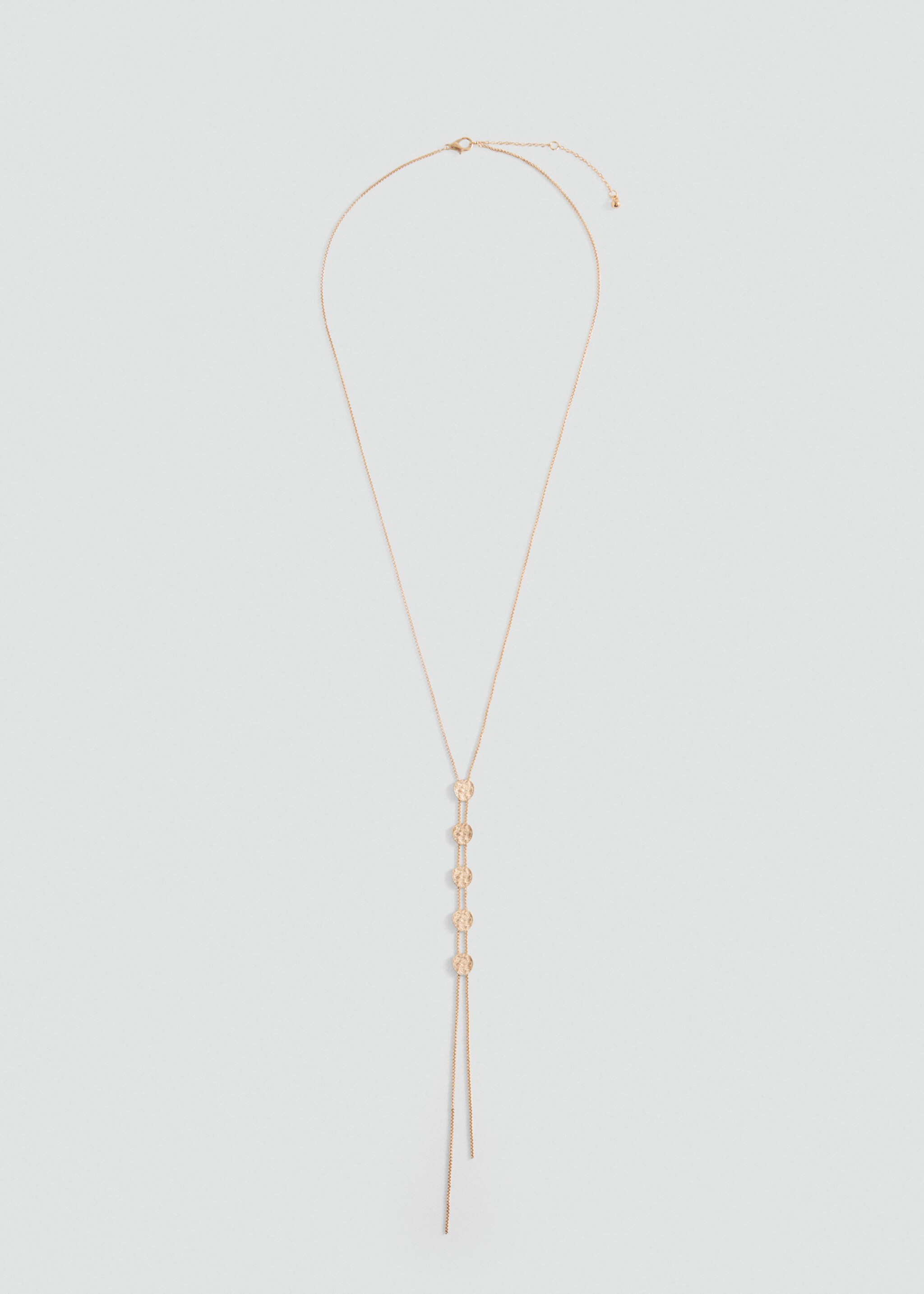 Coin charm necklace - Article without model, Gold. Ref: 77004071-00.