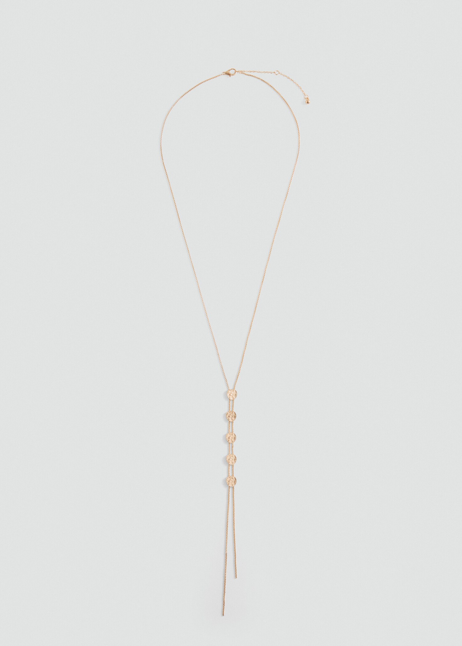 Coin charm necklace - Article without model