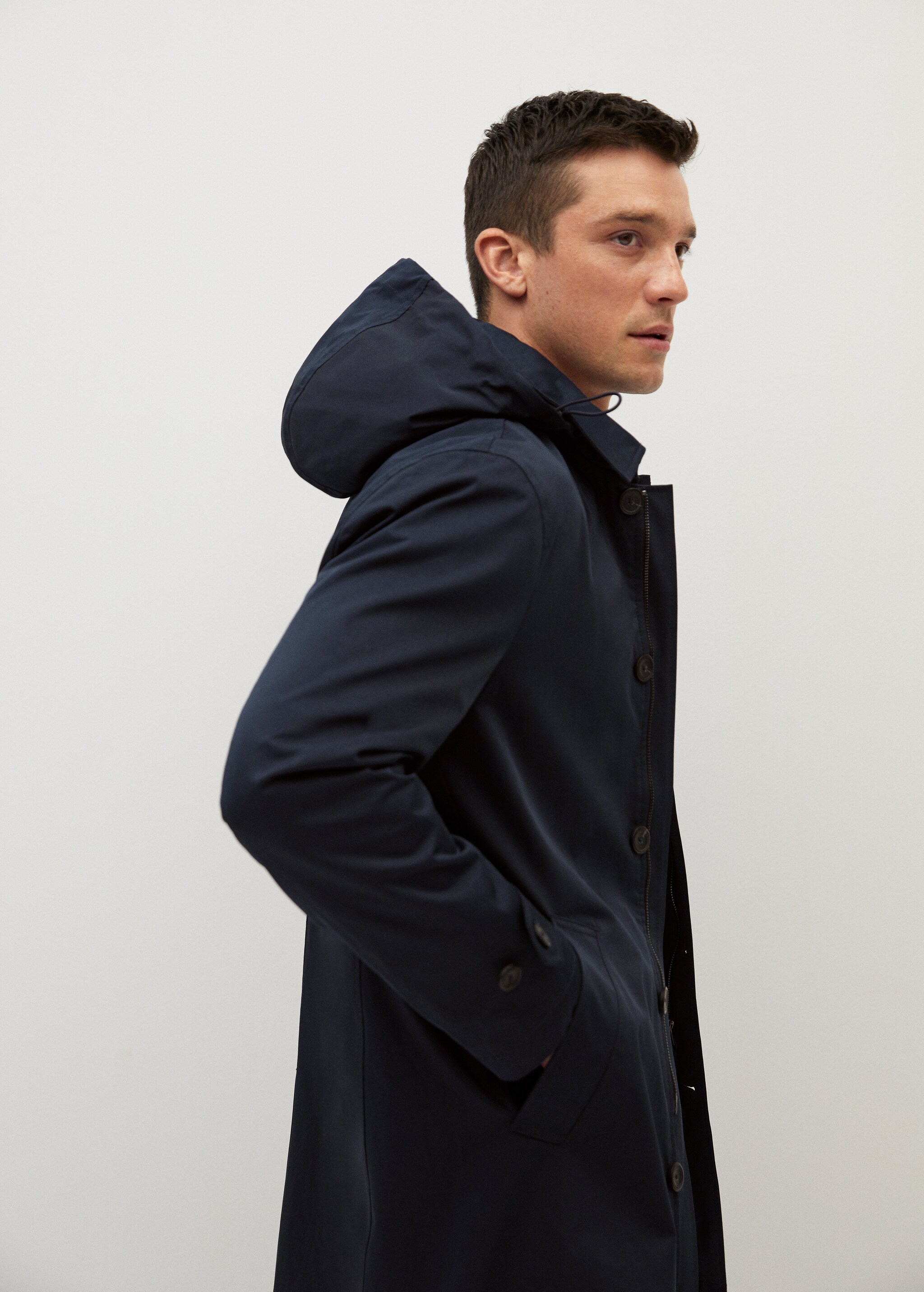 Trench niló impermeable - Detall de l'article 1