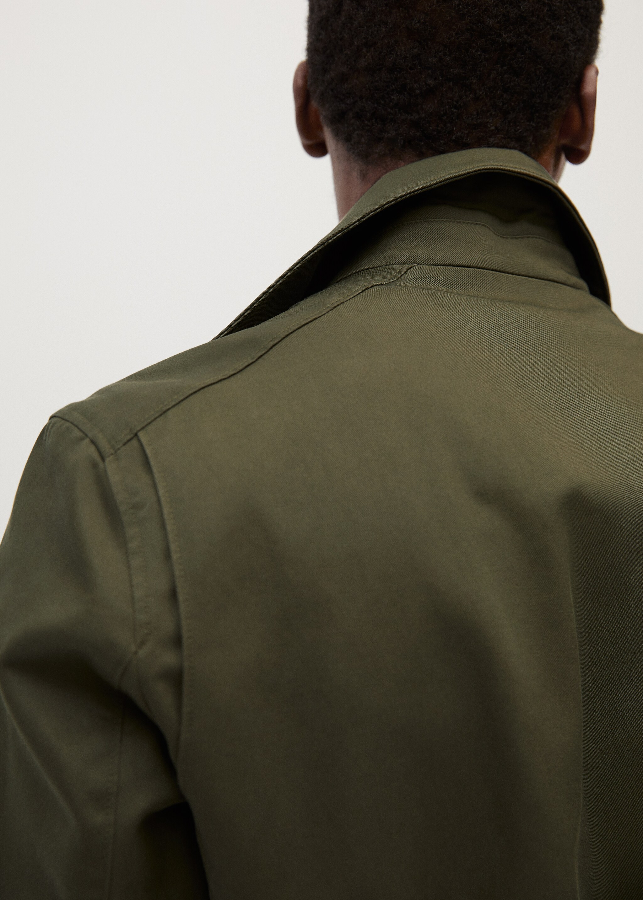 Lyocell cotton jacket - Details of the article 4