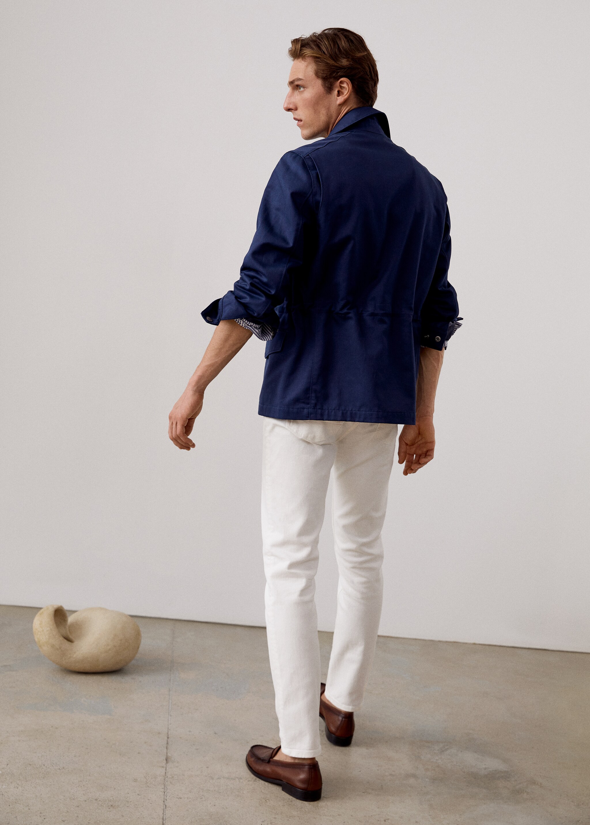 Lyocell cotton jacket - Details of the article 6